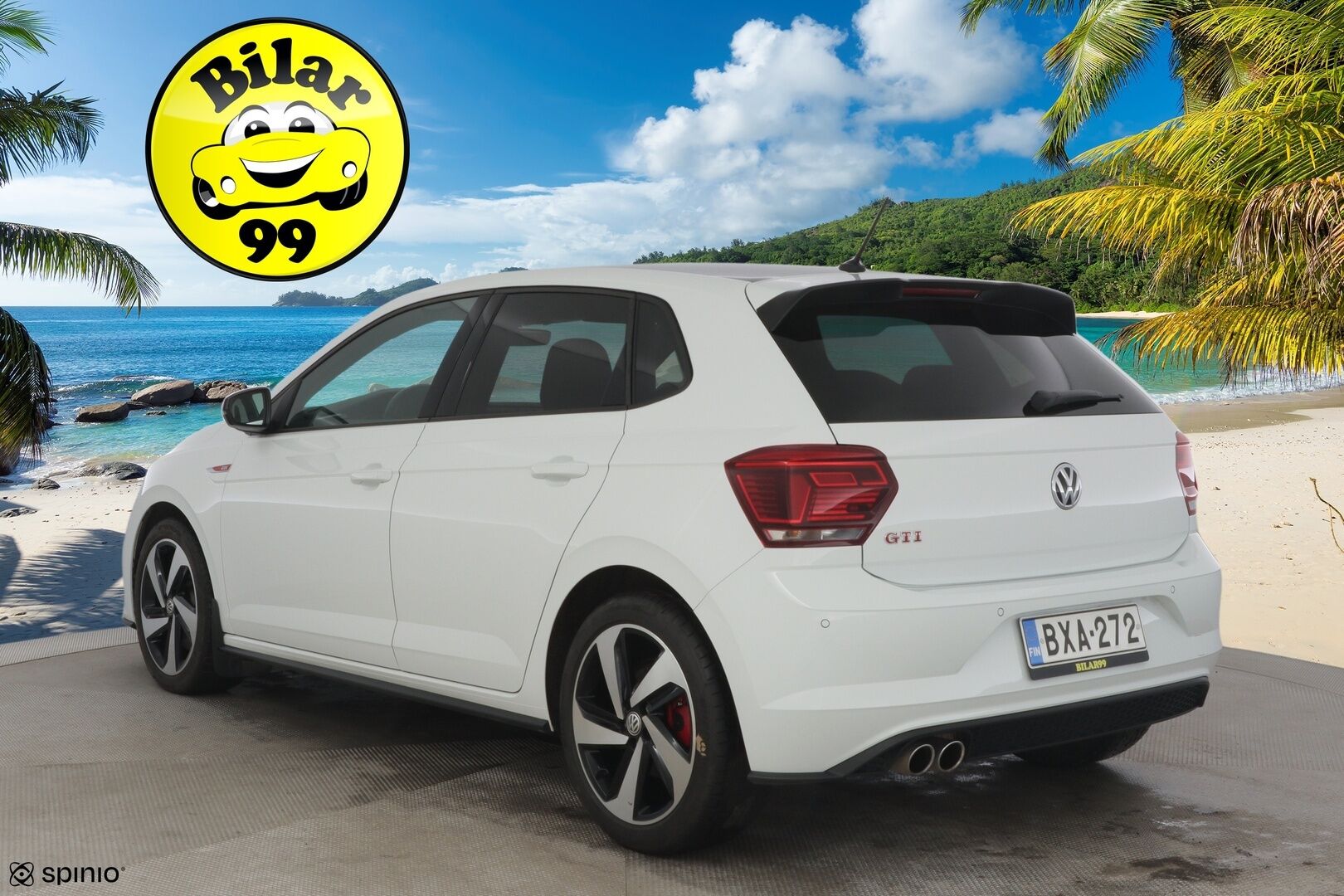 Volkswagen Polo 2019 GTI 2,0 TSI 147 kW (200 hv) // Digimittari / Vakkari / Lohko / Suomi-auto - Näyttävä / Hyvin huollettu / 2x hyvät renkaat*