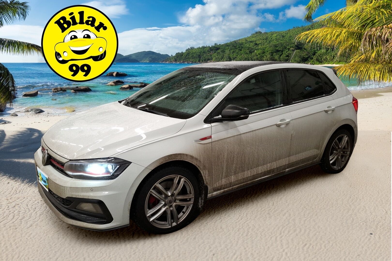 Volkswagen Polo 2019 GTI 2,0 TSI 147 kW (200 hv) // Digimittari / Vakkari / Lohko / Suomi-auto - Näyttävä / Hyvin huollettu / 2x hyvät renkaat*