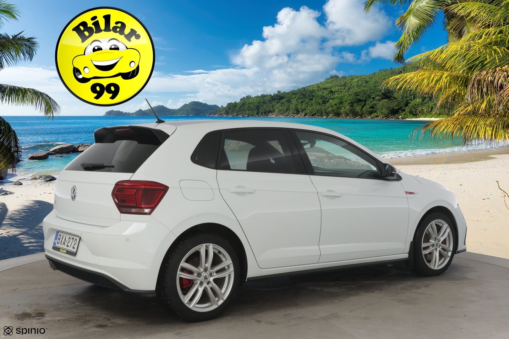 Volkswagen Polo 2019 GTI 2,0 TSI 147 kW (200 hv) // Digimittari / Vakkari / Lohko / Suomi-auto - Näyttävä / Hyvin huollettu / 2x hyvät renkaat*