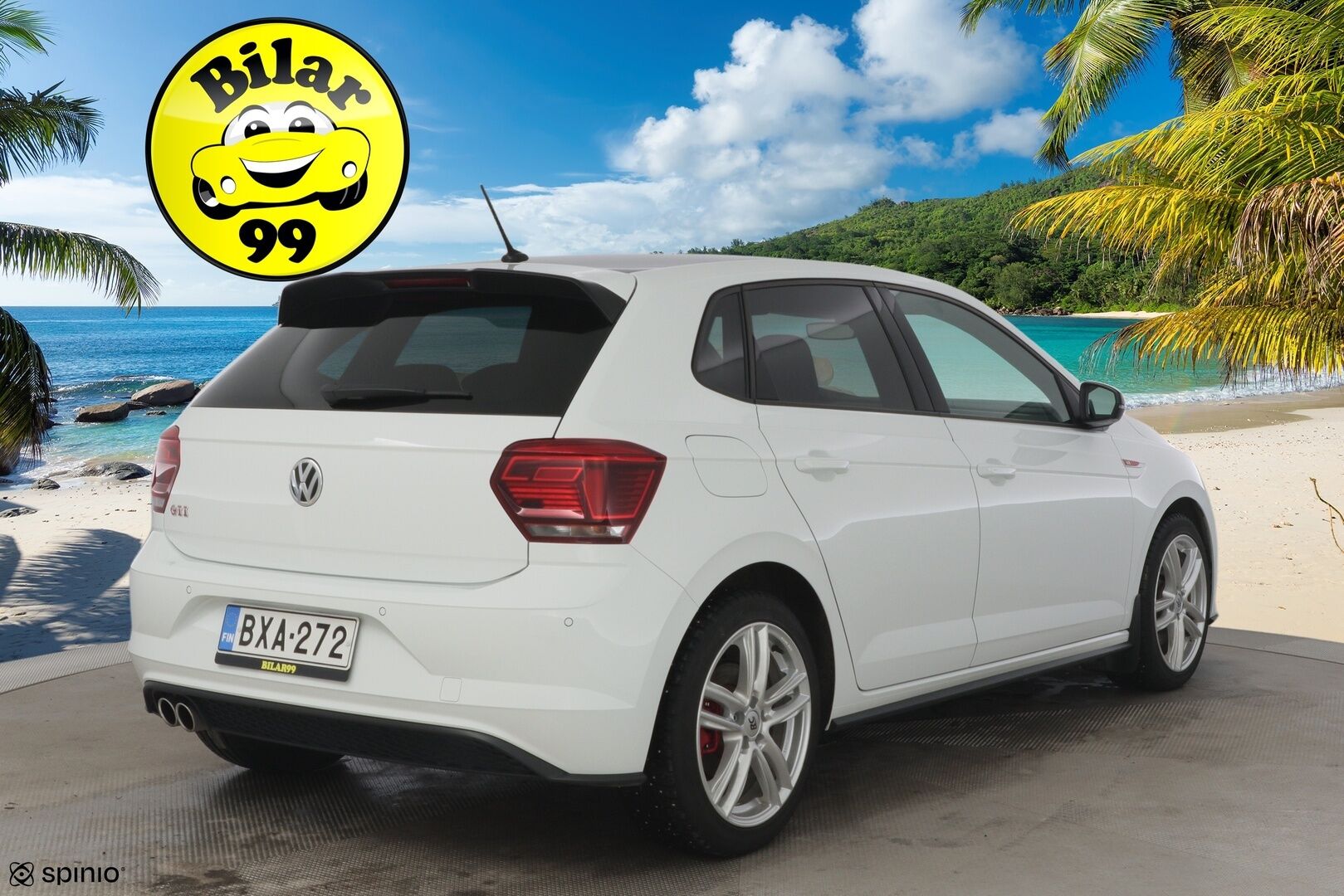 Volkswagen Polo 2019 GTI 2,0 TSI 147 kW (200 hv) // Digimittari / Vakkari / Lohko / Suomi-auto - Näyttävä / Hyvin huollettu / 2x hyvät renkaat*