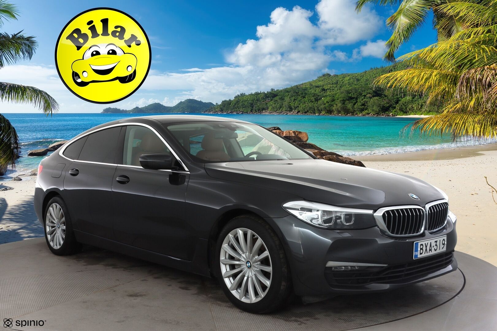 BMW 620 Gran Turismo 2019 G32 Gran Turismo 620d A xDrive - | Vakkari | Lohko | Koukku | P.Kamera | LED | Ilma-alusta | Hifit | Osasähköt sporttinahat | Suomi-auto | Kahdet Renkaat |