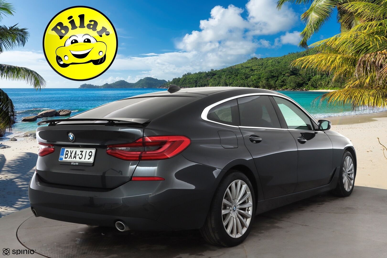 BMW 620 Gran Turismo 2019 G32 Gran Turismo 620d A xDrive - | Vakkari | Lohko | Koukku | P.Kamera | LED | Ilma-alusta | Hifit | Osasähköt sporttinahat | Suomi-auto | Kahdet Renkaat |
