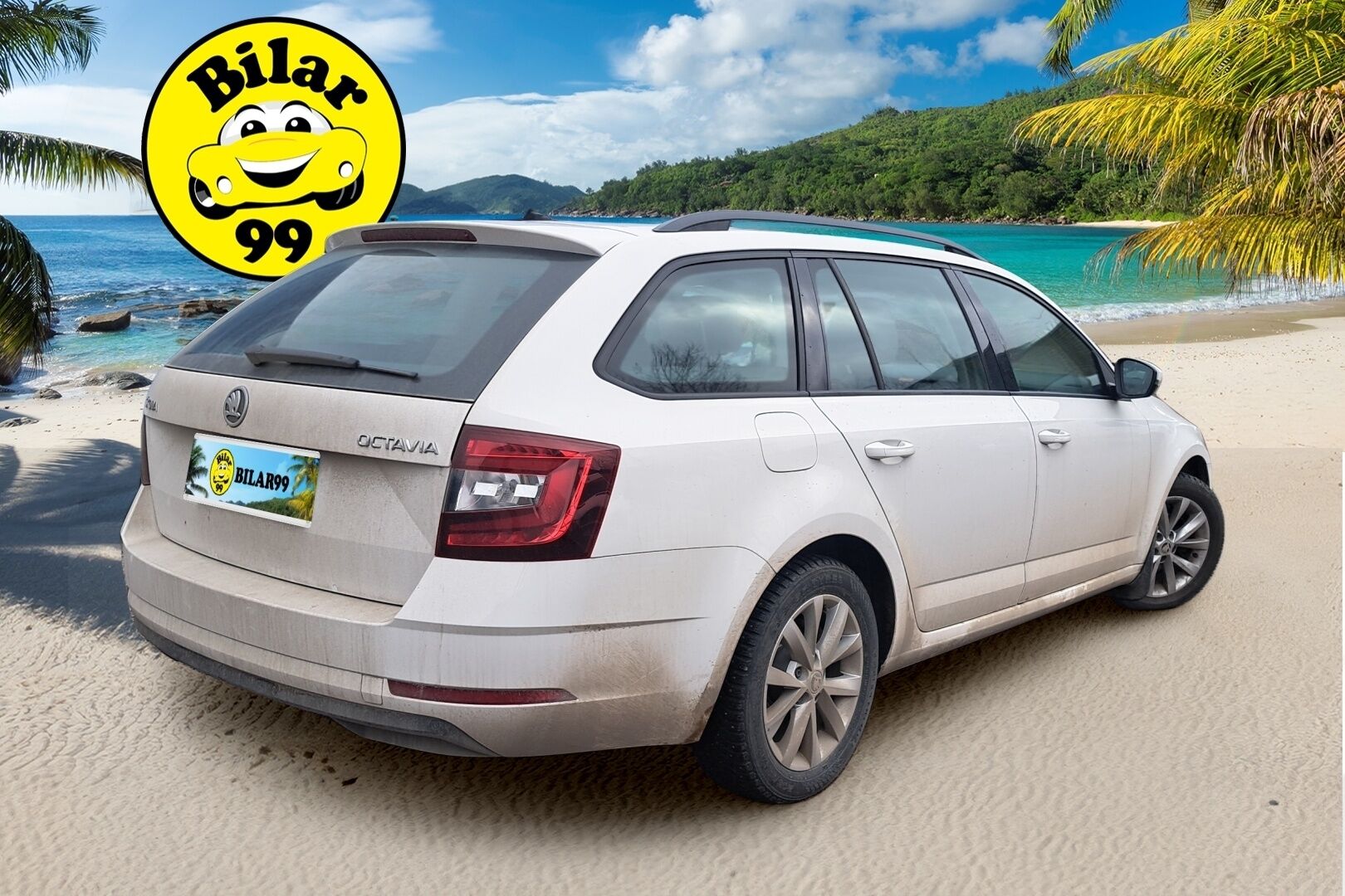 Skoda Octavia 2019 Combi 1,6 TDI Ambition BusinessLine aut. * Suomiauto / Webasto / Tutkat / Keyless Go / Lämmitettävä ratti* - Facelift / Jakopää tehty 03/2026 / 2x renkaat / Maltilliset kilometrit!