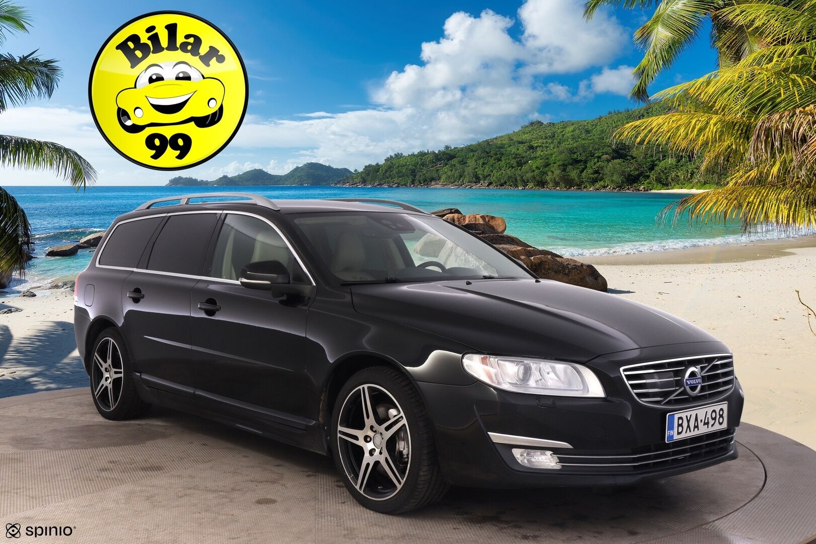 Volvo V70 2016 D4 AWD Summum Edition aut. *ACC / Webasto / BLIS / Digimittari / Muistipenkki / KeyLessGo / Vaaleat nahat / Koukku* - Hyvin huollettu ja varusteltu V70 kaksilla hyvillä renkailla!
