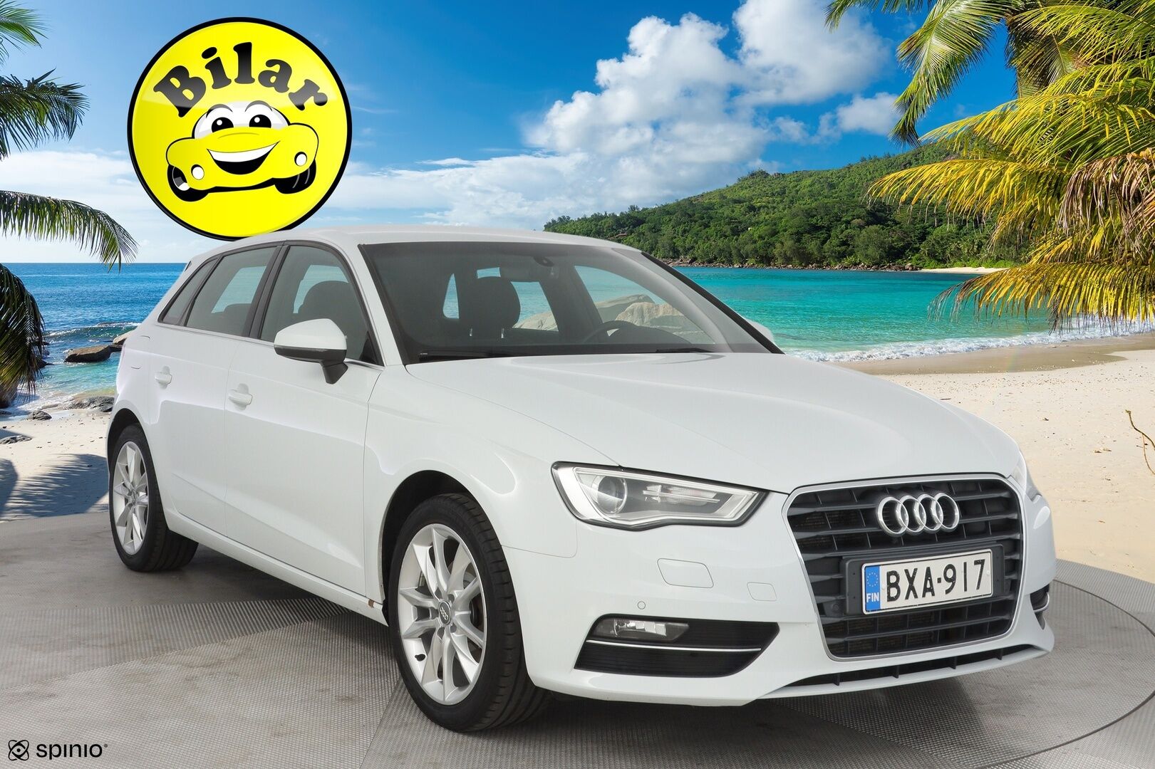 Audi A3 2016 Sportback g-tron 1,4 TFSI CNG 81 kW S tronic - Juuri katsastettu! | Vakkari | Koukku | Sporttipenkit | B&O | Tutkat | Kahdet renkaat aluvantein