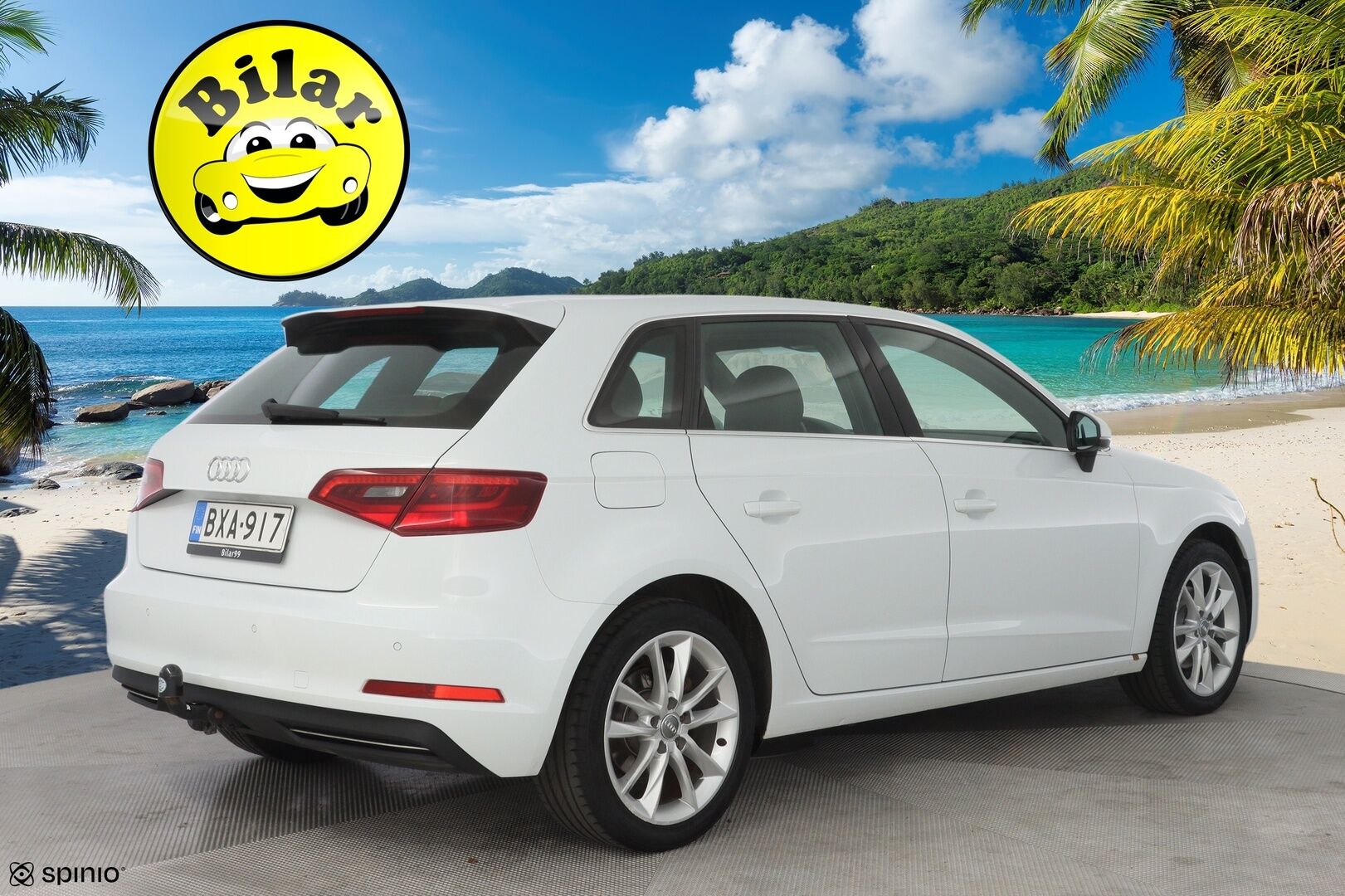 Audi A3 2016 Sportback g-tron 1,4 TFSI CNG 81 kW S tronic - Juuri katsastettu! | Vakkari | Koukku | Sporttipenkit | B&O | Tutkat | Kahdet renkaat aluvantein