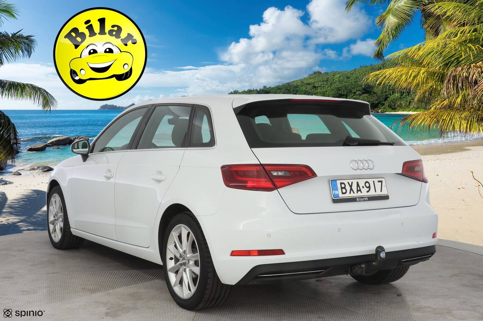 Audi A3 2016 Sportback g-tron 1,4 TFSI CNG 81 kW S tronic - Juuri katsastettu! | Vakkari | Koukku | Sporttipenkit | B&O | Tutkat | Kahdet renkaat aluvantein