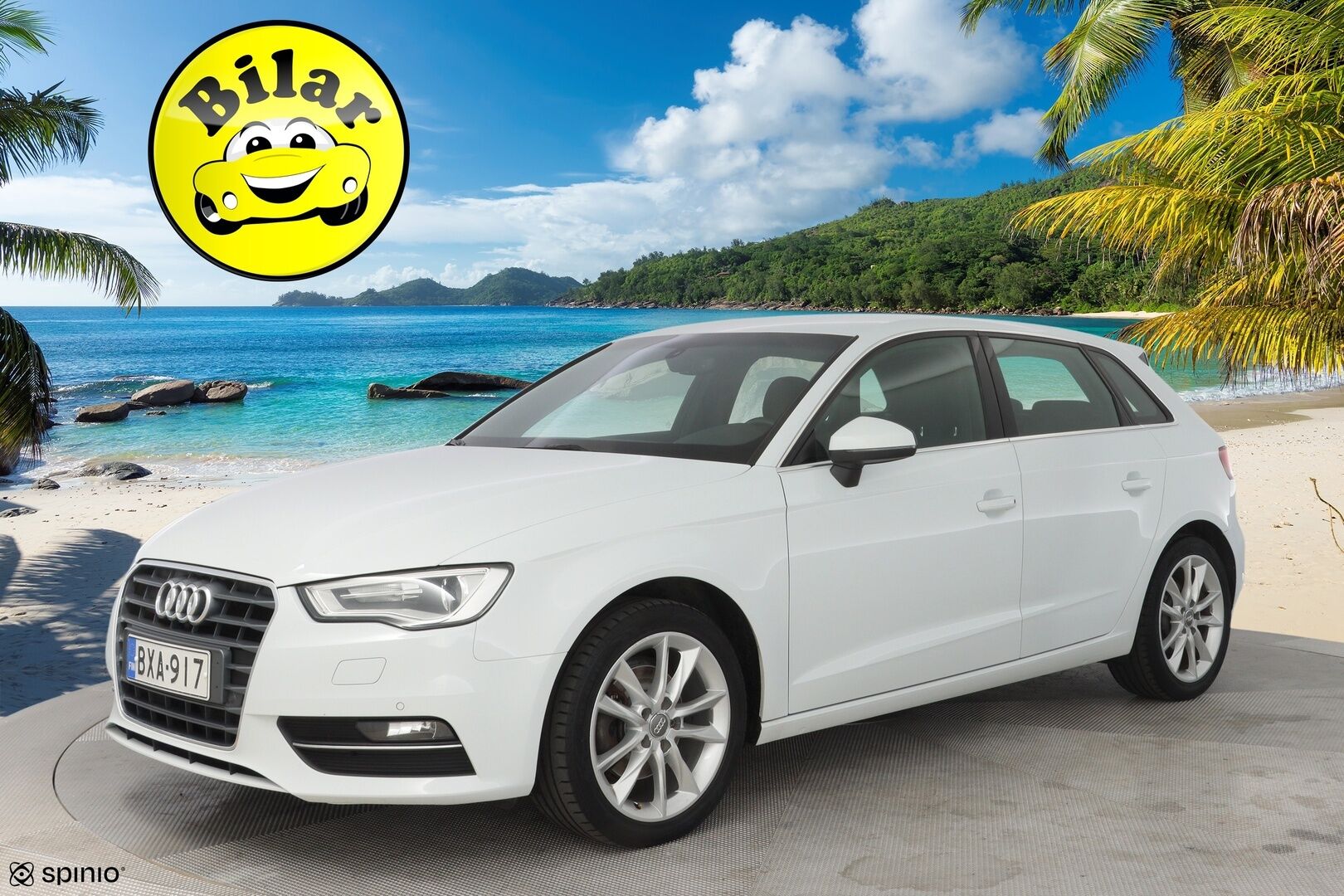 Audi A3 2016 Sportback g-tron 1,4 TFSI CNG 81 kW S tronic - Juuri katsastettu! | Vakkari | Koukku | Sporttipenkit | B&O | Tutkat | Kahdet renkaat aluvantein
