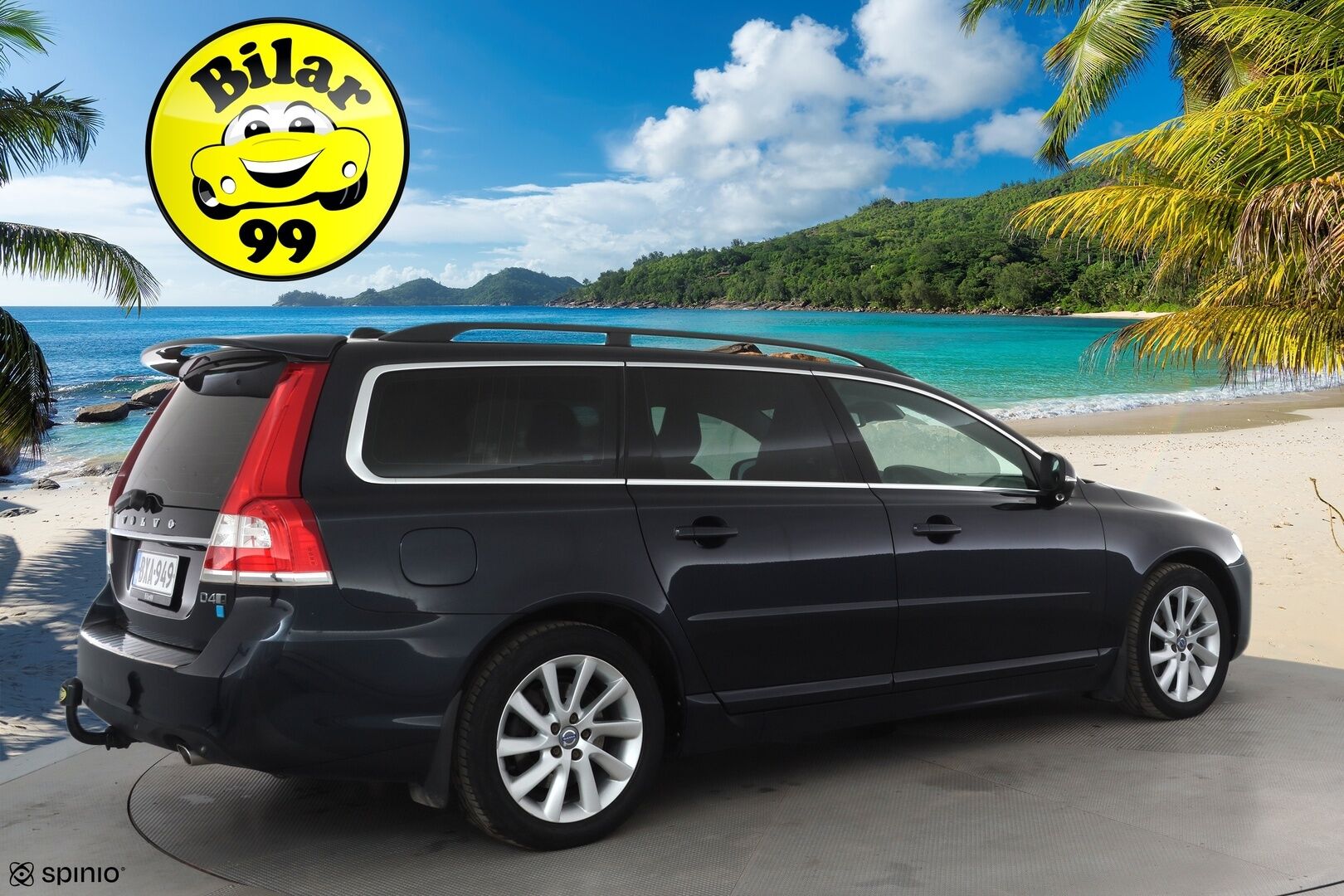 Volvo V70 2015 D4 AWD Classic Momentum * ACC / Webasto / Koukku / BLIS / Aktiiv.Xenon / Puolinahat / Navi / Ratinlämmitin / P.tutka * - Kahdet renkaat aluvanteilla / Hyvät varusteet - HULLUT AVAJAISHULINAT KORKOTARJOUS 3,29 %