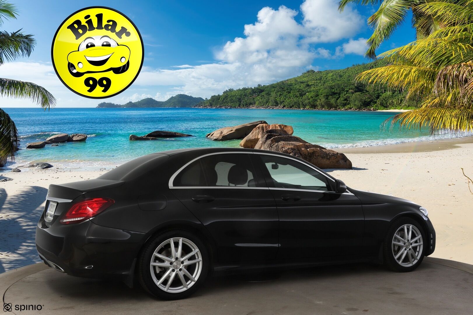 Mercedes-Benz C 2019 200 d A Business AMG * Peruutuskamera / Comand Navi / Lohkolämmitin / LED / Nahkasisusta * - * Näyttävä Facelift Suomi-auto / 2x renkaat ja vanteet *