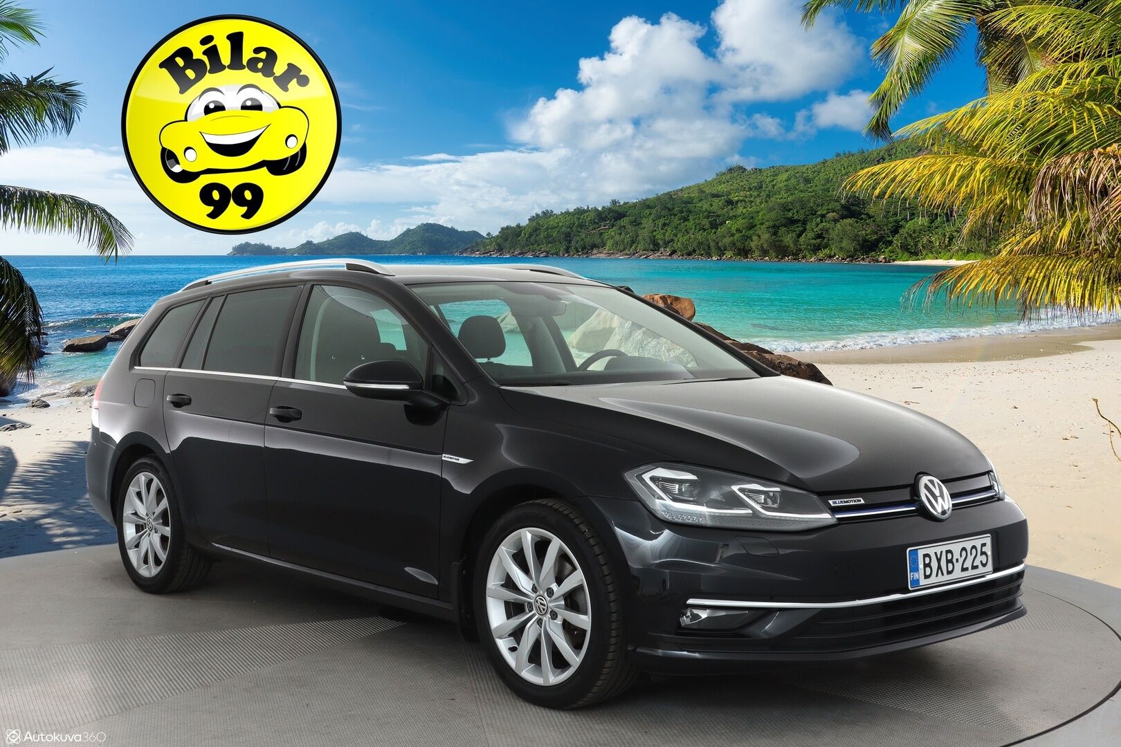 Volkswagen Golf 2019 Variant Highline 1,5 TSI EVO 96 kW DSG-aut ** Digimittaristo / Webasto / Adapt. vakkari / P.kamera / Keyless / Navi ** - Suomiauto / Merkkihuollettu / Apple&Android