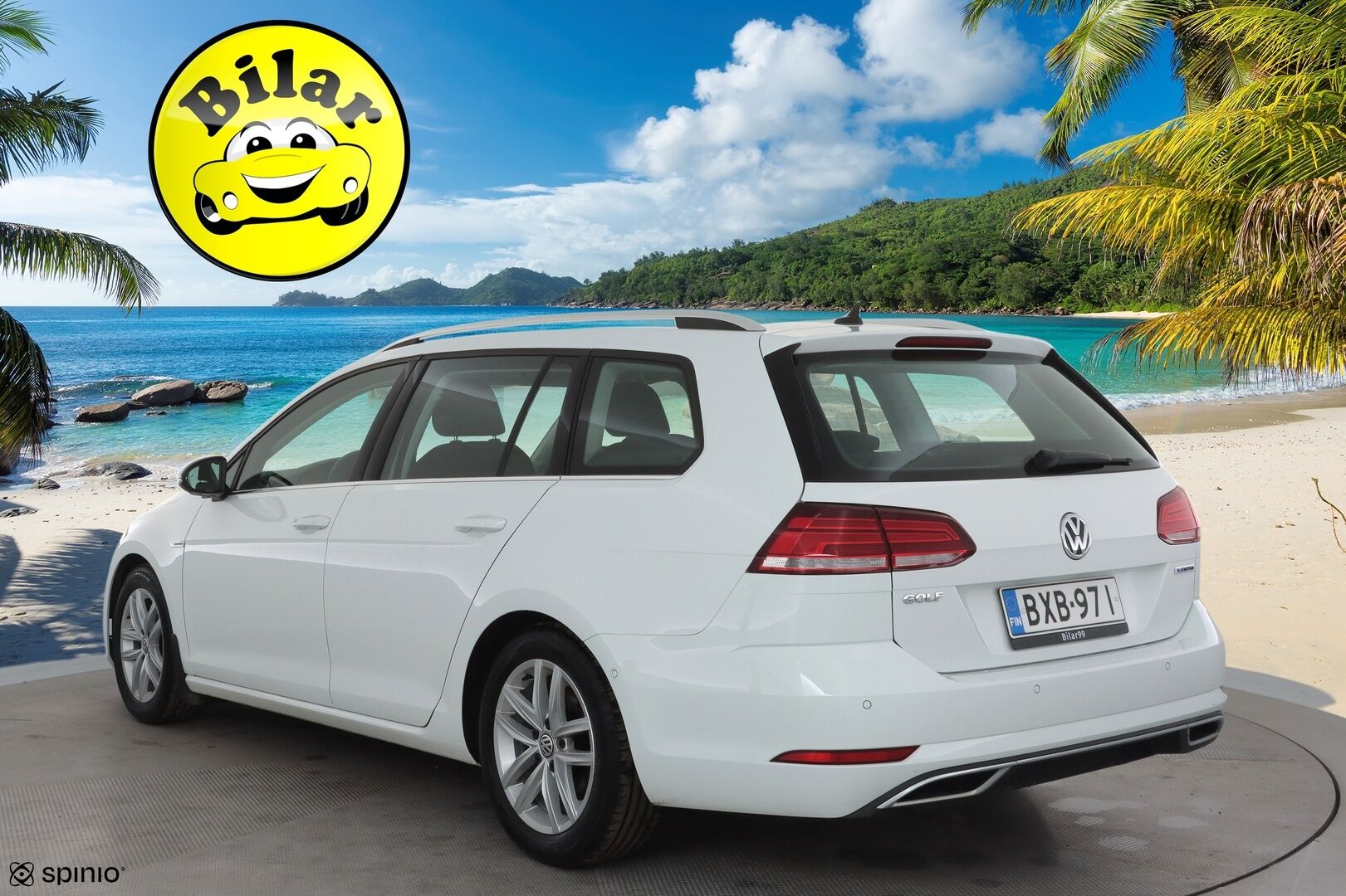 Volkswagen Golf 2019 Variant Highline 1,5 TSI EVO 96 kW DSG * ACC / Webasto / Koukku / Adapt.LED / P.kamera / Hierova penkki * - 1-om Suomi-auto / Kahdet renkaat aluvanteilla 