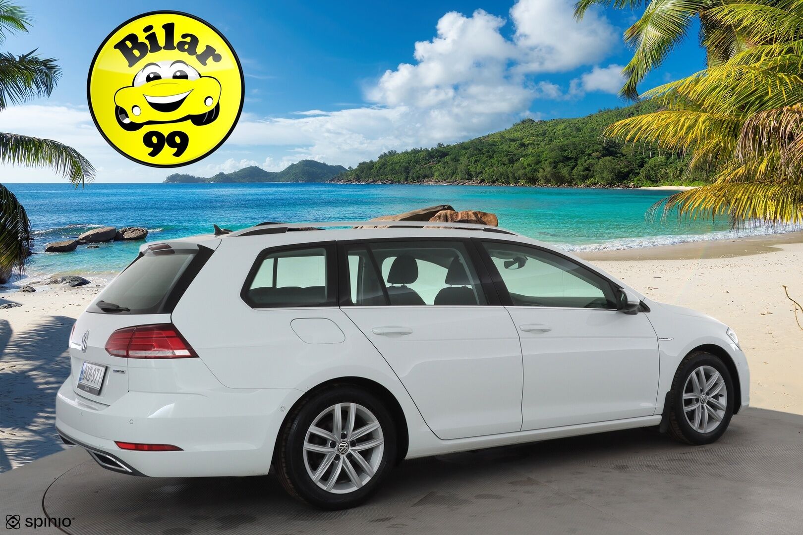 Volkswagen Golf 2019 Variant Highline 1,5 TSI EVO 96 kW DSG * ACC / Webasto / Koukku / Adapt.LED / P.kamera / Hierova penkki * - 1-om Suomi-auto / Kahdet renkaat aluvanteilla - HULLUT AVAJAISHULINAT KORKOTARJOUS 3,29 %