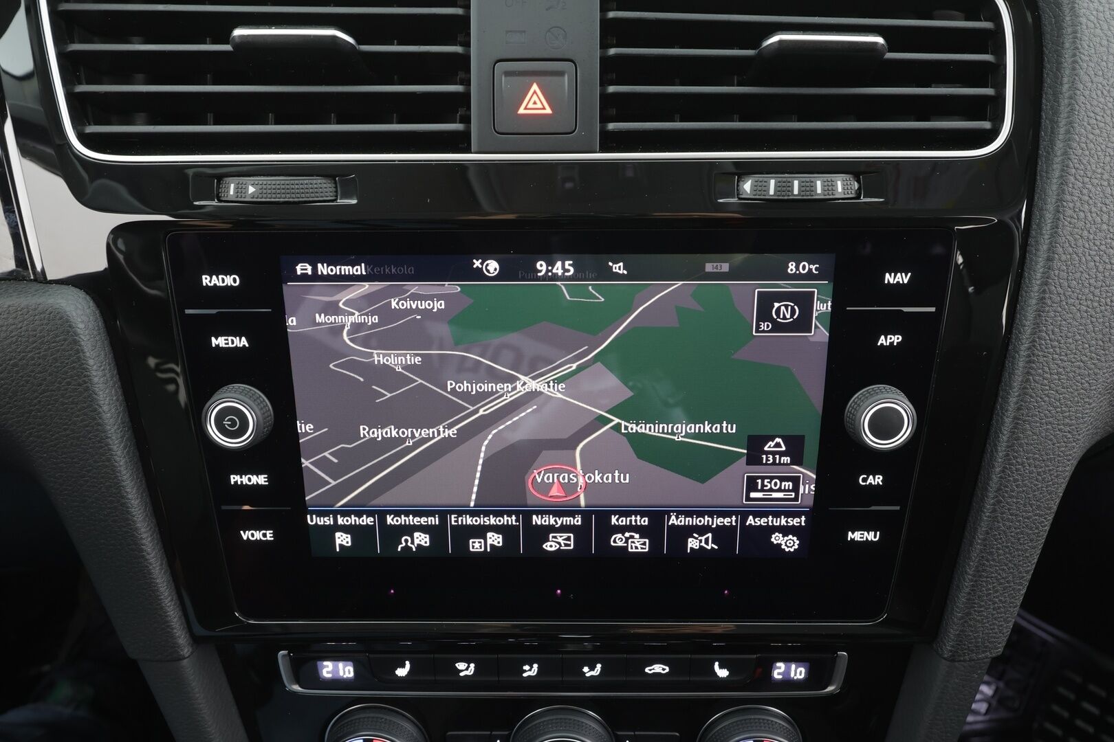 Volkswagen Golf 2019 Variant Highline 1,5 TSI EVO 96 kW DSG * ACC / Webasto / Koukku / Adapt.LED / P.kamera / Hierova penkki * - 1-om Suomi-auto / Kahdet renkaat aluvanteilla 