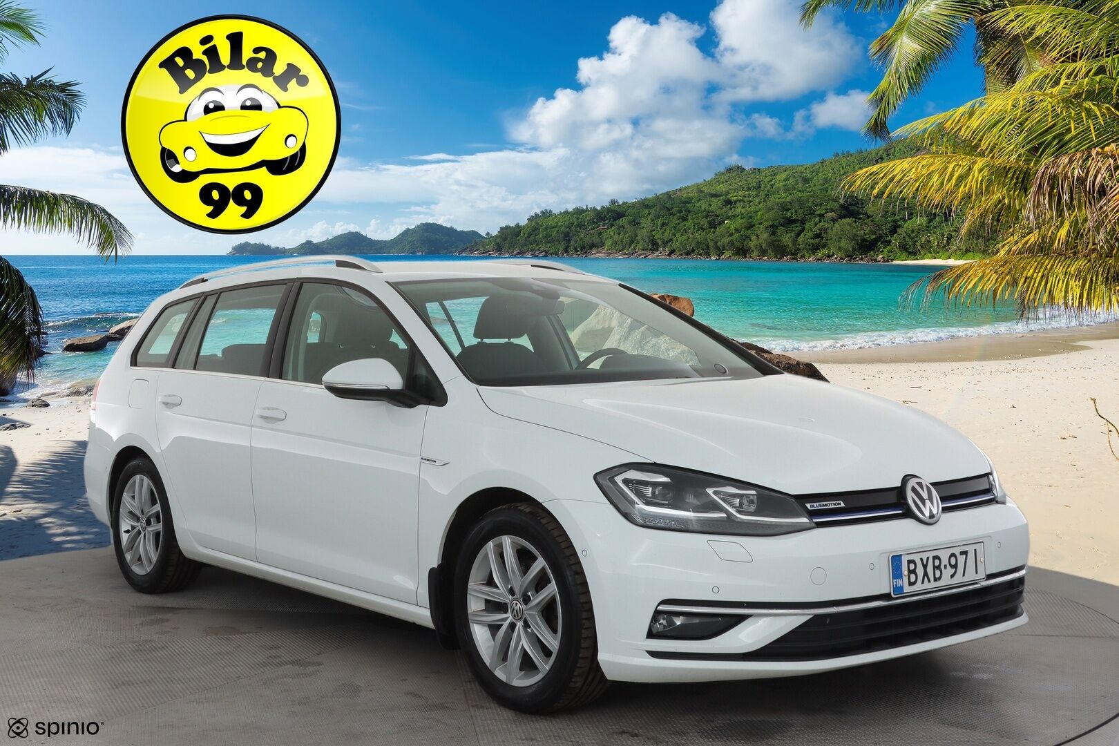 Volkswagen Golf 2019 Variant Highline 1,5 TSI EVO 96 kW DSG * ACC / Webasto / Koukku / Adapt.LED / P.kamera / Hierova penkki * - 1-om Suomi-auto / Kahdet renkaat aluvanteilla - HULLUT AVAJAISHULINAT KORKOTARJOUS 3,29 %