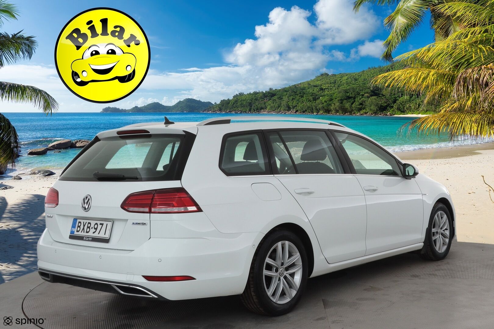 Volkswagen Golf 2019 Variant Highline 1,5 TSI EVO 96 kW DSG * ACC / Webasto / Koukku / Adapt.LED / P.kamera / Hierova penkki * - 1-om Suomi-auto / Kahdet renkaat aluvanteilla 