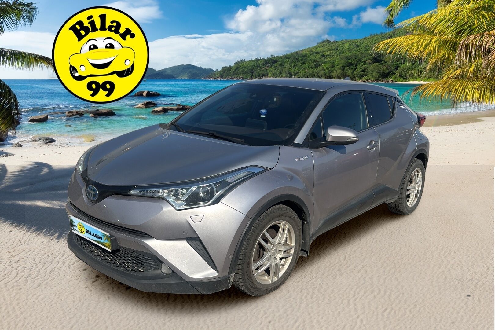 Toyota C-HR 2017 1,8 Hybrid Active / ACC / Lämmitettävä ohjauspyörä / Musta sisäkatto / Puolinahkasisusta - Juuri saapunut / Taloudellinen / Erittäin siisti - HULLUT AVAJAISHULINAT KORKOTARJOUS 3,29 %