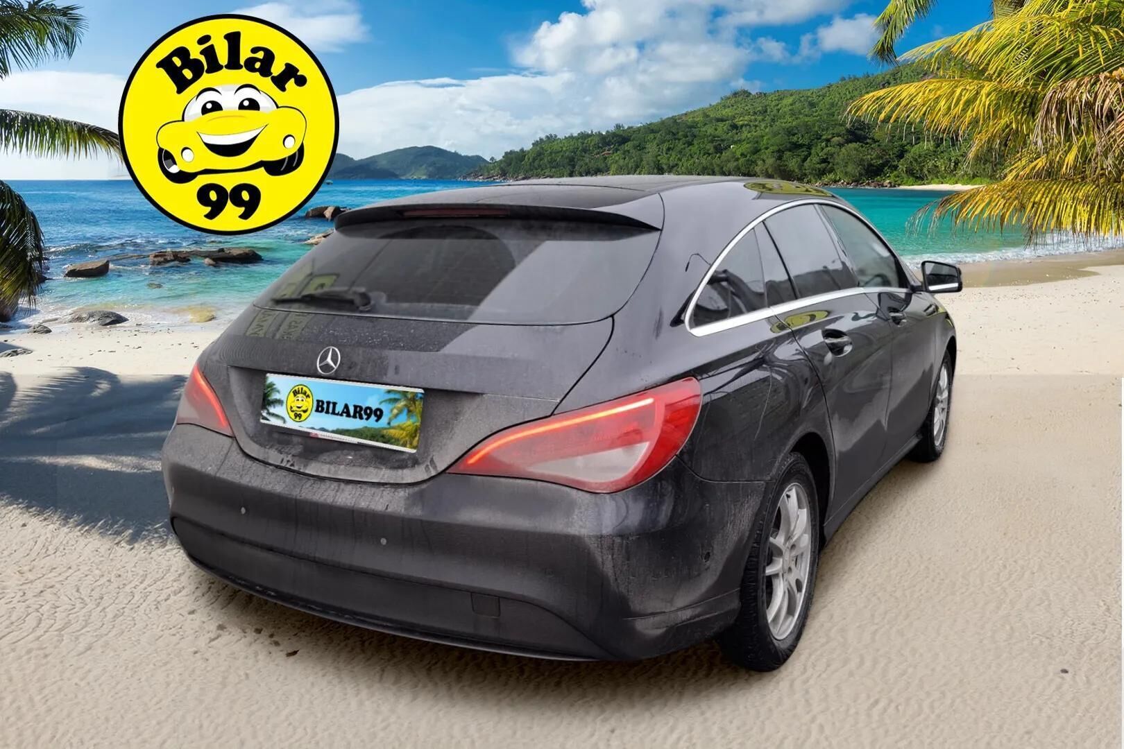 Mercedes-Benz CLA 2016 220 CDI 4Matic A Shooting Brake Premium Business /  Lohkolämmitin / Koukku / Tutkat / Vakkari / Navi - Juuri huollettu ja katsastettu / 2x Alumiinivanteet hyvillä renkailla! - HULLU BLACKWEEK KORKOTARJOUS 2,49%