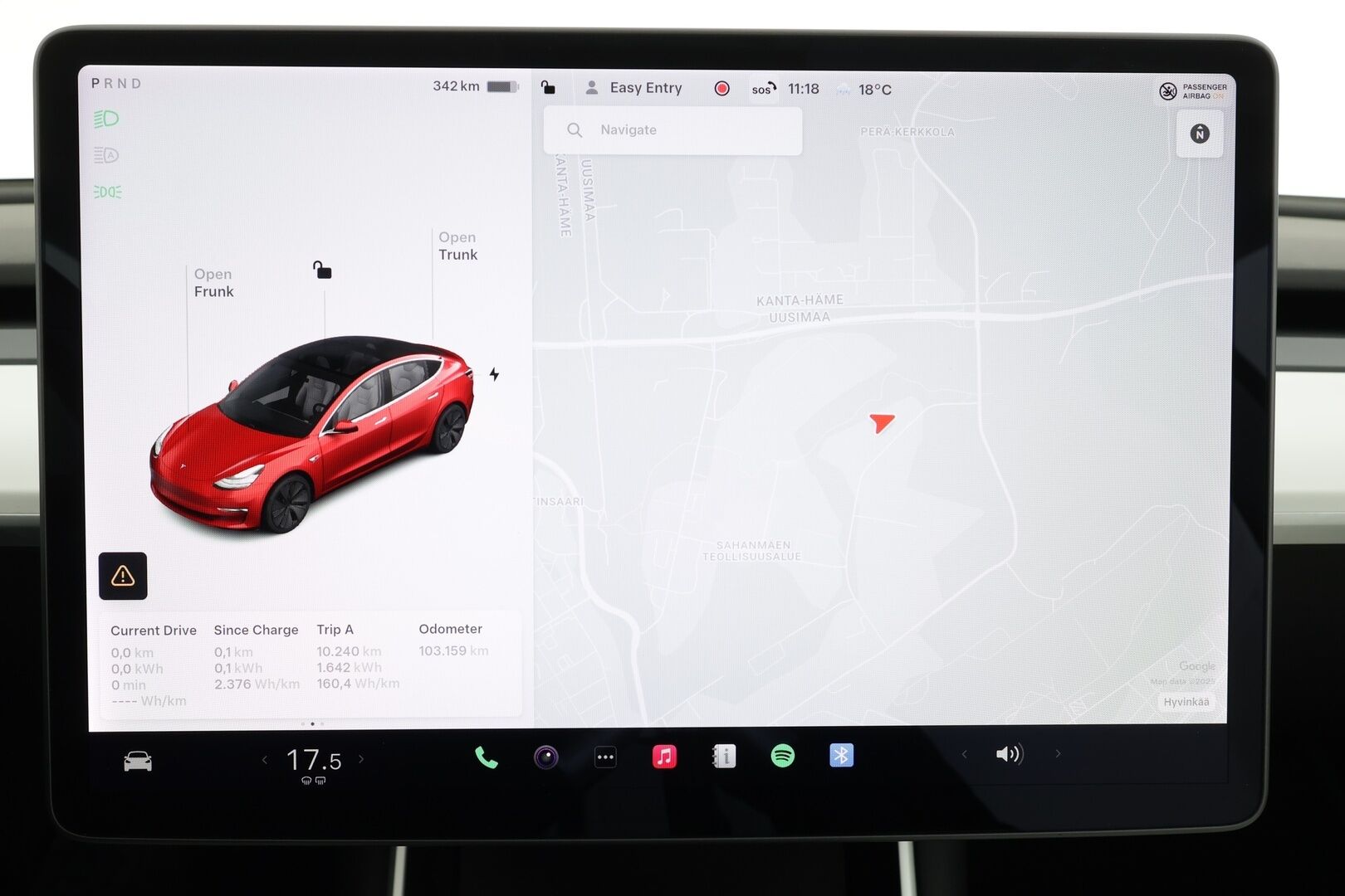 Tesla Model 3 2019 Long-Range Dual Motor AWD * Premium Audio / Lasikatto / P.kamera / Valkoiset nahat / LED / Navi * - HULLU BLACKWEEK KORKOTARJOUS 2,49%