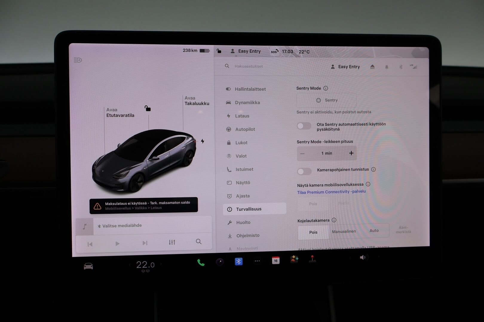 Tesla Model 3 2019 Long-Range Dual Motor AWD - Suomiauto / Premium Audio / Lasikatto / Peruutuskamera / Nahkasisusta / 2x Renkaat Aluvantein!