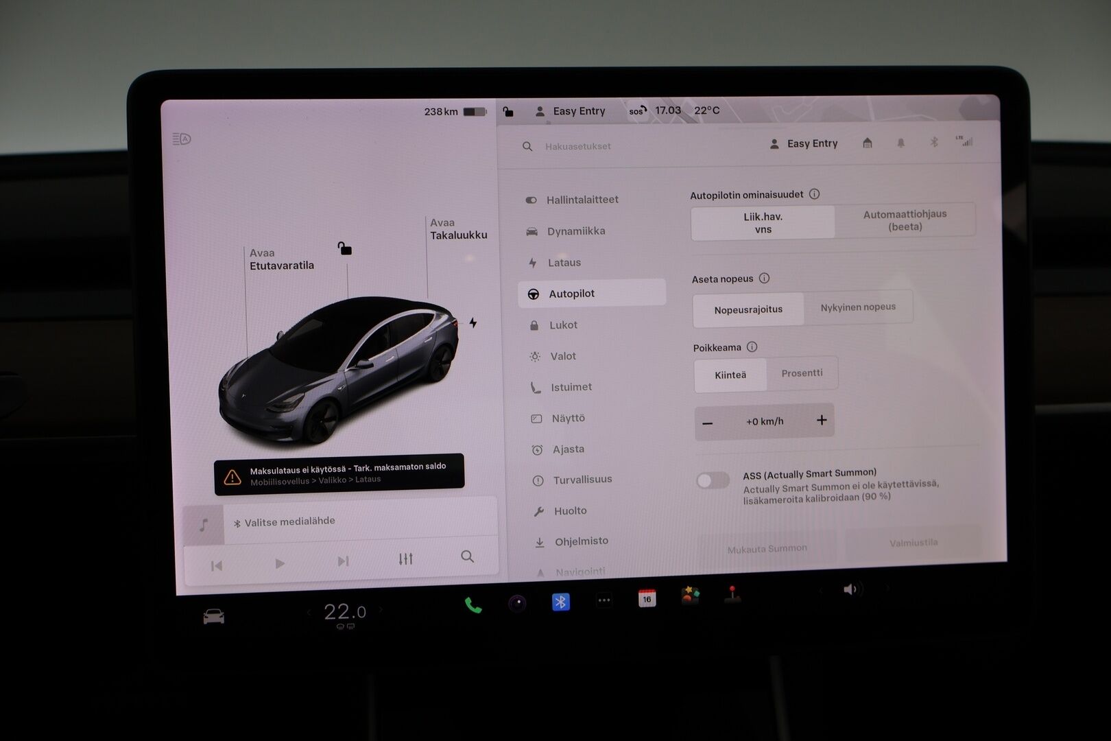 Tesla Model 3 2019 Long-Range Dual Motor AWD - Suomiauto / Premium Audio / Lasikatto / Peruutuskamera / Nahkasisusta / 2x Renkaat Aluvantein!
