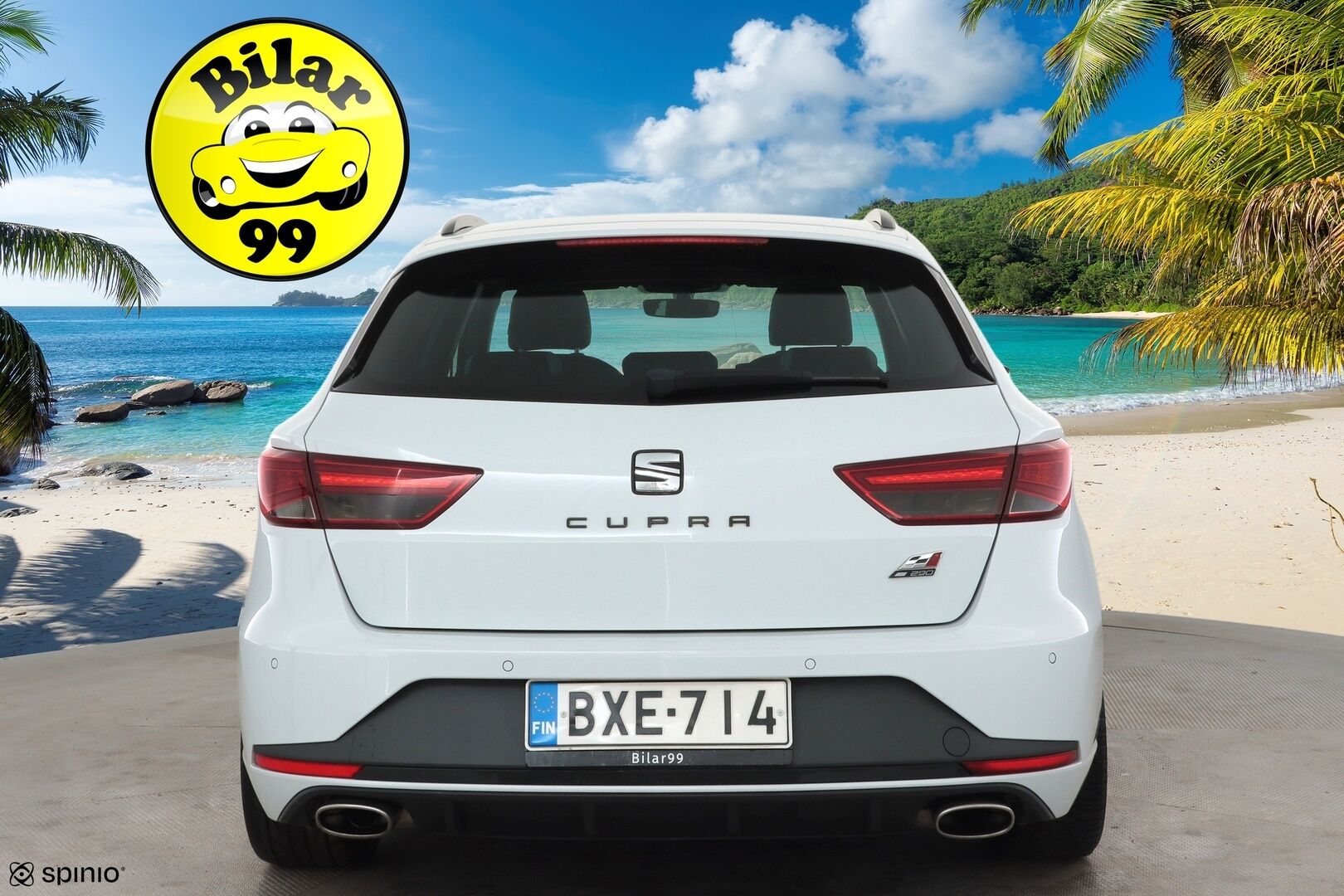 Seat Leon ST 2016 CUPRA ST290 Black Edition * ACC / Webasto / LED / P.tutkat / Apple&Android / Seat äänentoisto *