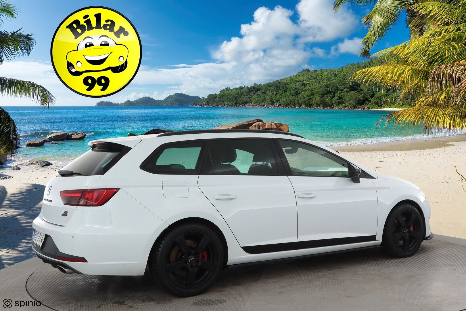 Seat Leon ST 2016 CUPRA ST290 Black Edition * ACC / Webasto / LED / P.tutkat / Apple&Android / Seat äänentoisto *