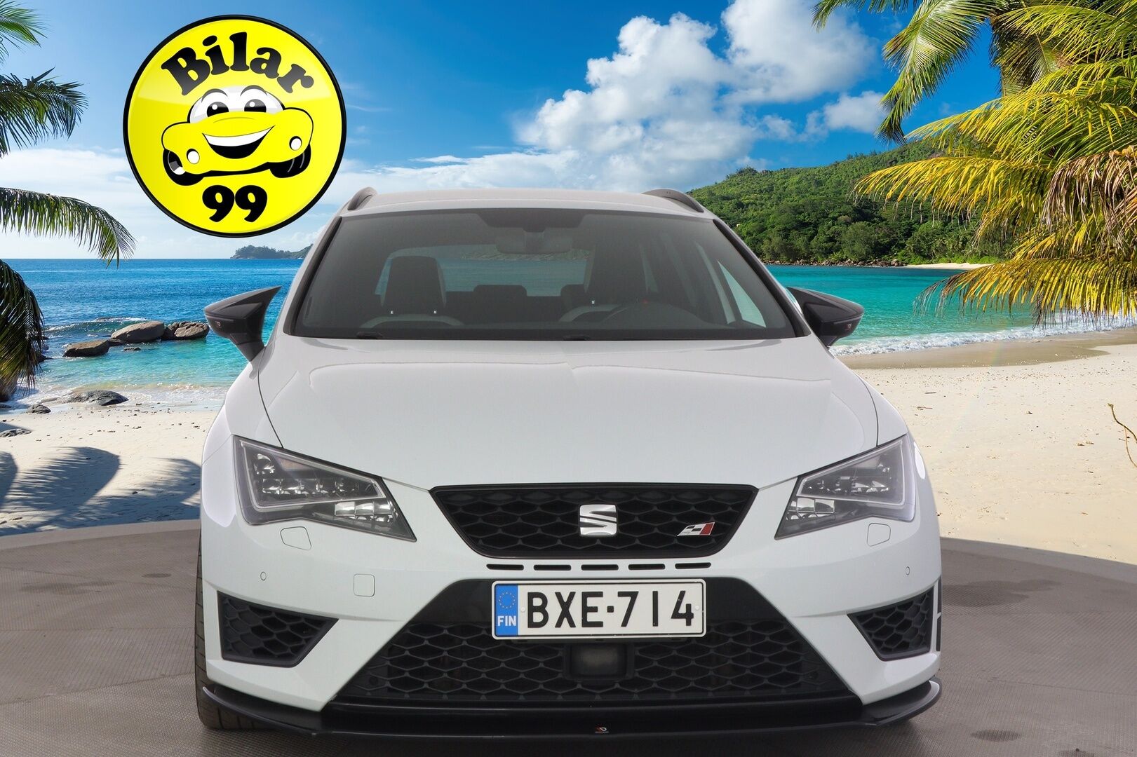 Seat Leon ST 2016 CUPRA ST290 Black Edition * ACC / Webasto / LED / P.tutkat / Apple&Android / Seat äänentoisto *