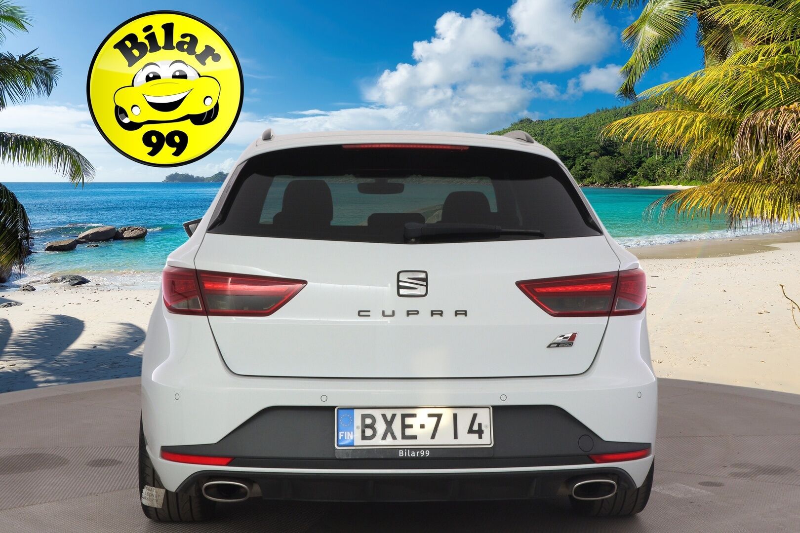 Seat Leon ST 2016 CUPRA ST290 Black Edition * ACC / Webasto / LED / P.tutkat / Apple&Android / Seat äänentoisto *