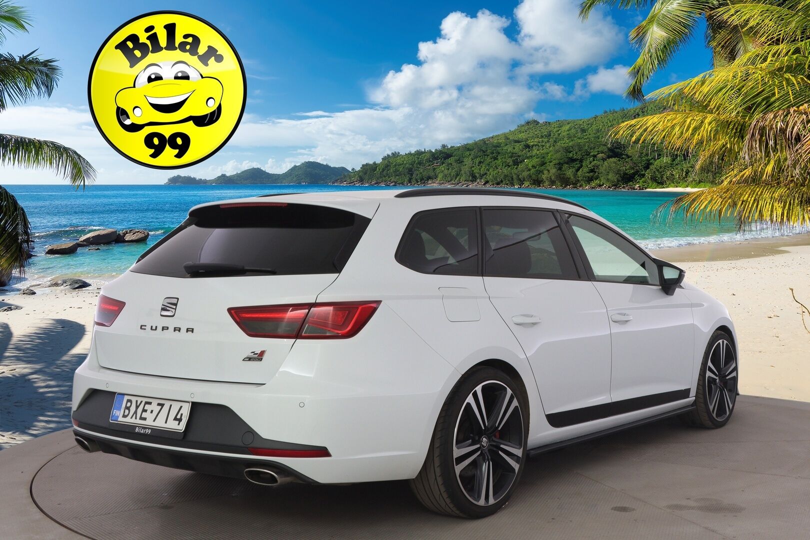 Seat Leon ST 2016 CUPRA ST290 Black Edition * ACC / Webasto / LED / P.tutkat / Apple&Android / Seat äänentoisto *
