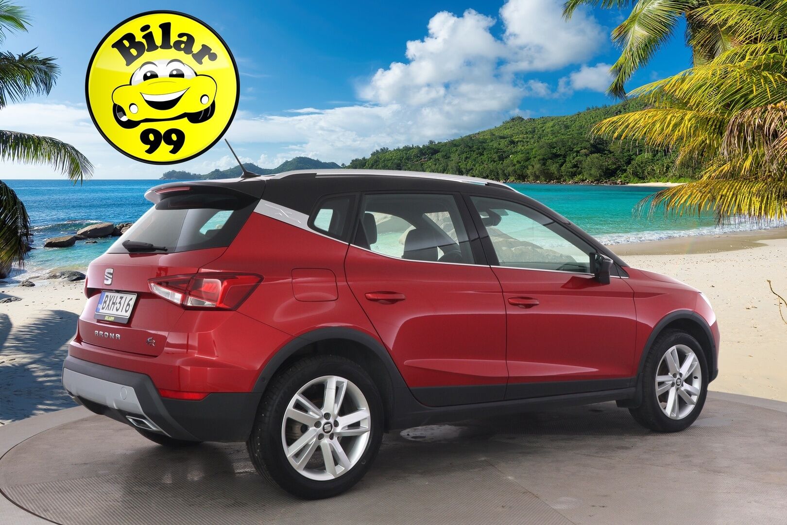 Seat Arona 2019 1,5 TSI EVO FR - Vakkari / Nahka-alcantara Sporttipenkit / P-kamera / Navi / Apple&Android / LED-valot / 2x renkaat / Tutkat / Aut. Ilmastointi
