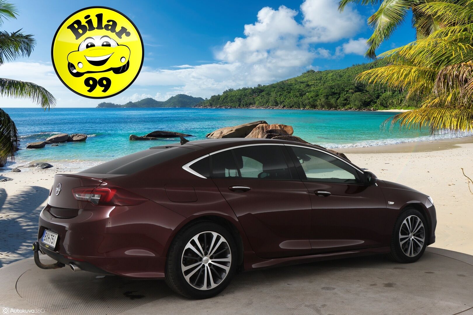 Opel Insignia 2019 Grand Sport Executive 200 Turbo A / OPC-Line / HUD / Blis / 360 / Ilmastoidut nahat / Hieronta / Vakkari / Koukku / - 1. om Suomiauto / Merkkiliikkeen huoltokirja / Jakopää juuri vaihdettu / Huippuvarusteltu 