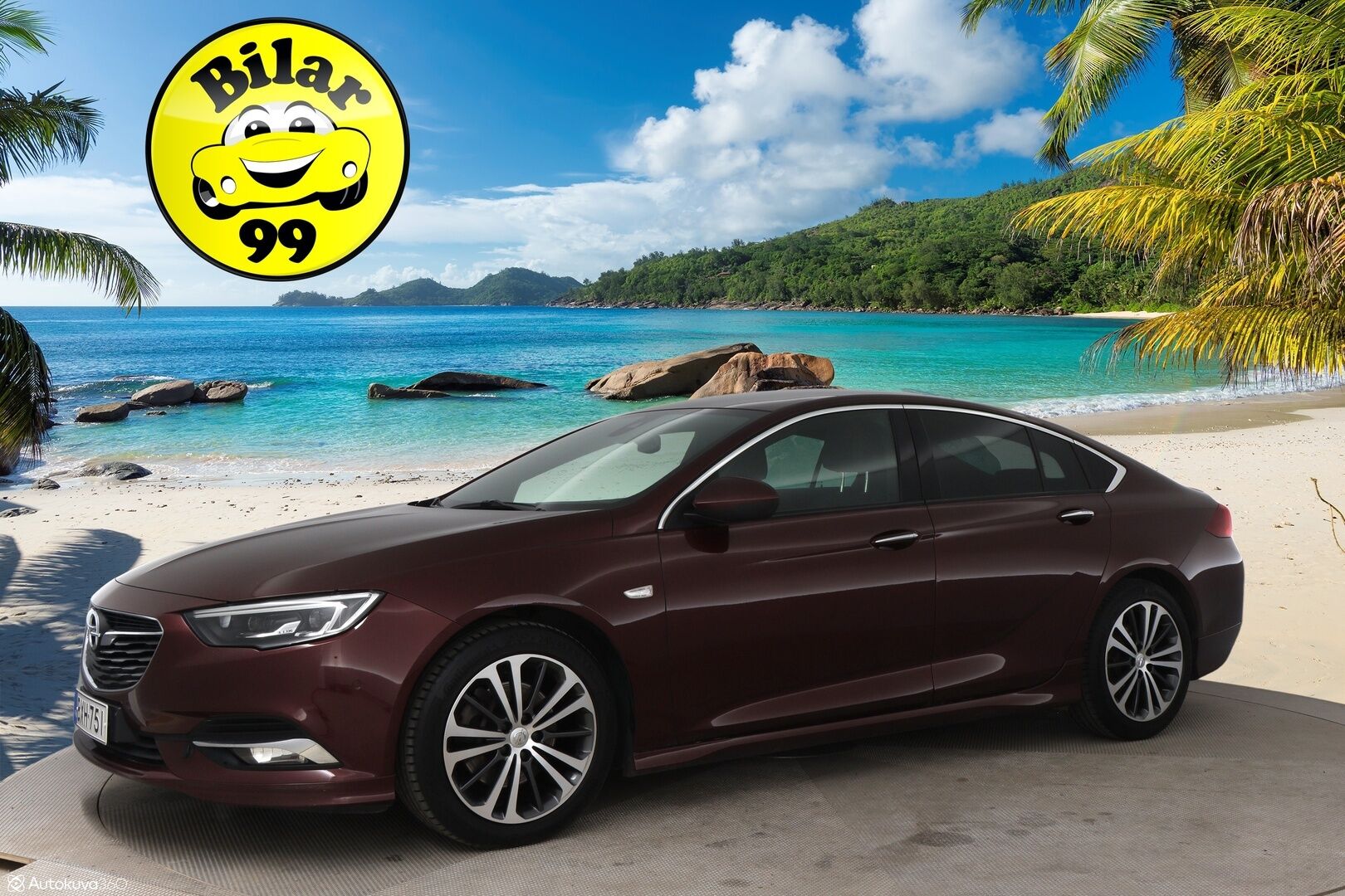 Opel Insignia 2019 Grand Sport Executive 200 Turbo A / OPC-Line / HUD / Blis / 360 / Ilmastoidut nahat / Hieronta / Vakkari / Koukku / - 1. om Suomiauto / Merkkiliikkeen huoltokirja / Jakopää juuri vaihdettu / Huippuvarusteltu 