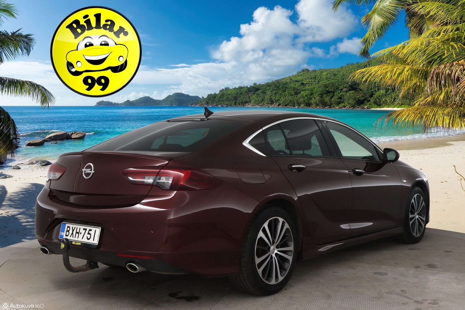 Opel Insignia 2019 Grand Sport Executive 200 Turbo A / OPC-Line / HUD / Blis / 360 / Ilmastoidut nahat / Hieronta / Vakkari / Koukku / - 1. om Suomiauto / Merkkiliikkeen huoltokirja / Jakopää juuri vaihdettu / Huippuvarusteltu 