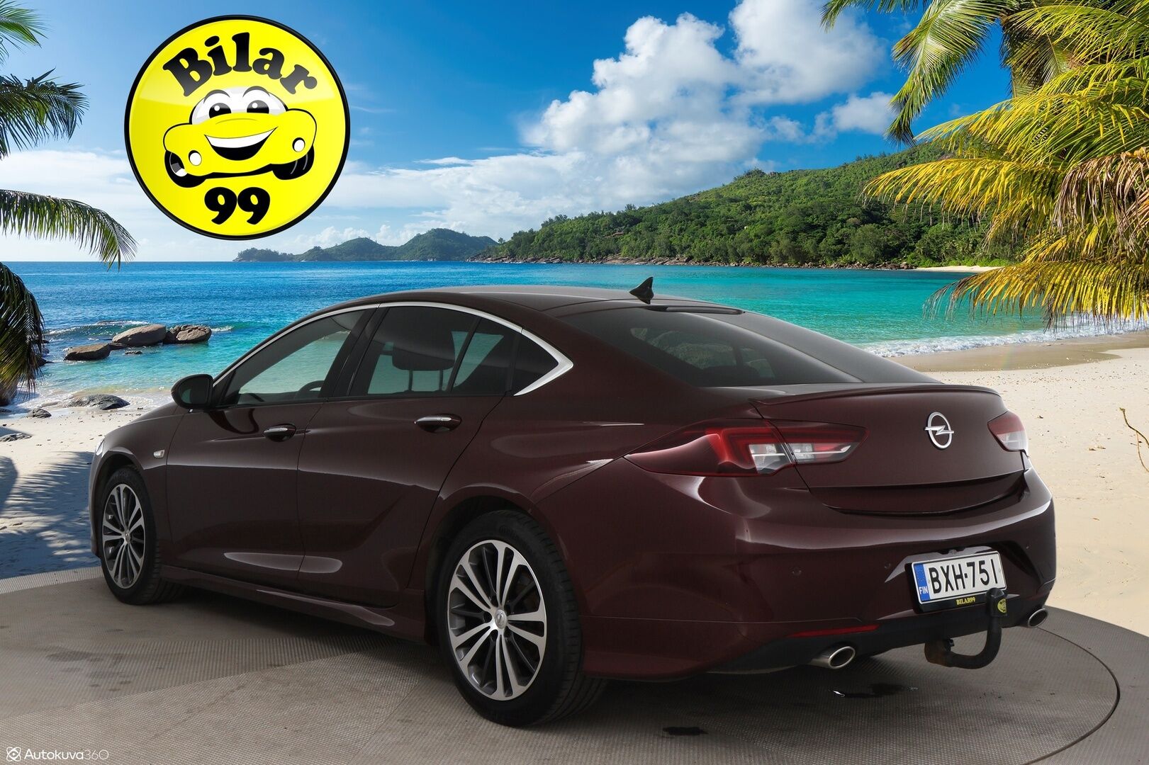 Opel Insignia 2019 Grand Sport Executive 200 Turbo A / OPC-Line / HUD / Blis / 360 / Ilmastoidut nahat / Hieronta / Vakkari / Koukku / - 1. om Suomiauto / Merkkiliikkeen huoltokirja / Jakopää juuri vaihdettu / Huippuvarusteltu 