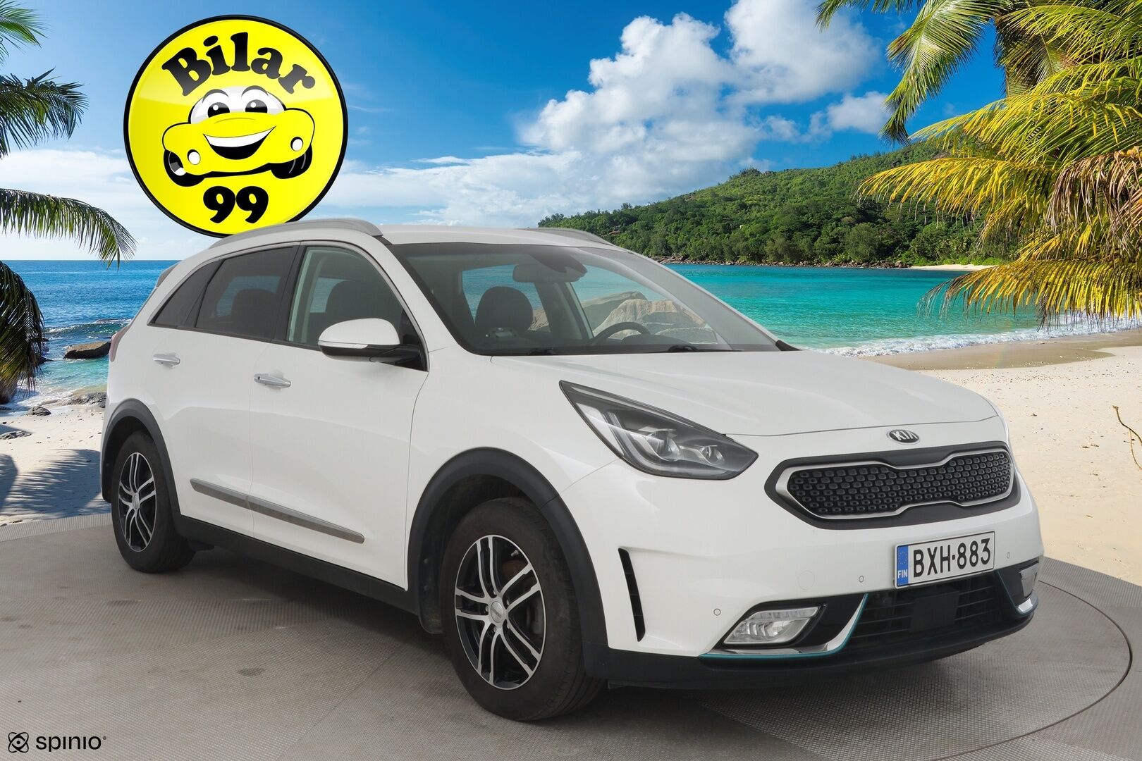 Kia Niro 2018 1,6 GDI Hybrid EX DCT **ACC / Koukku / Lohko / Nahat / P-Kamera / S-Penkki** - *Kahdet hyvät renkaat / Kattava huoltohistoria* - HULLUT BLACKWEEK JATKOT - KORKOTARJOUS 2,49%