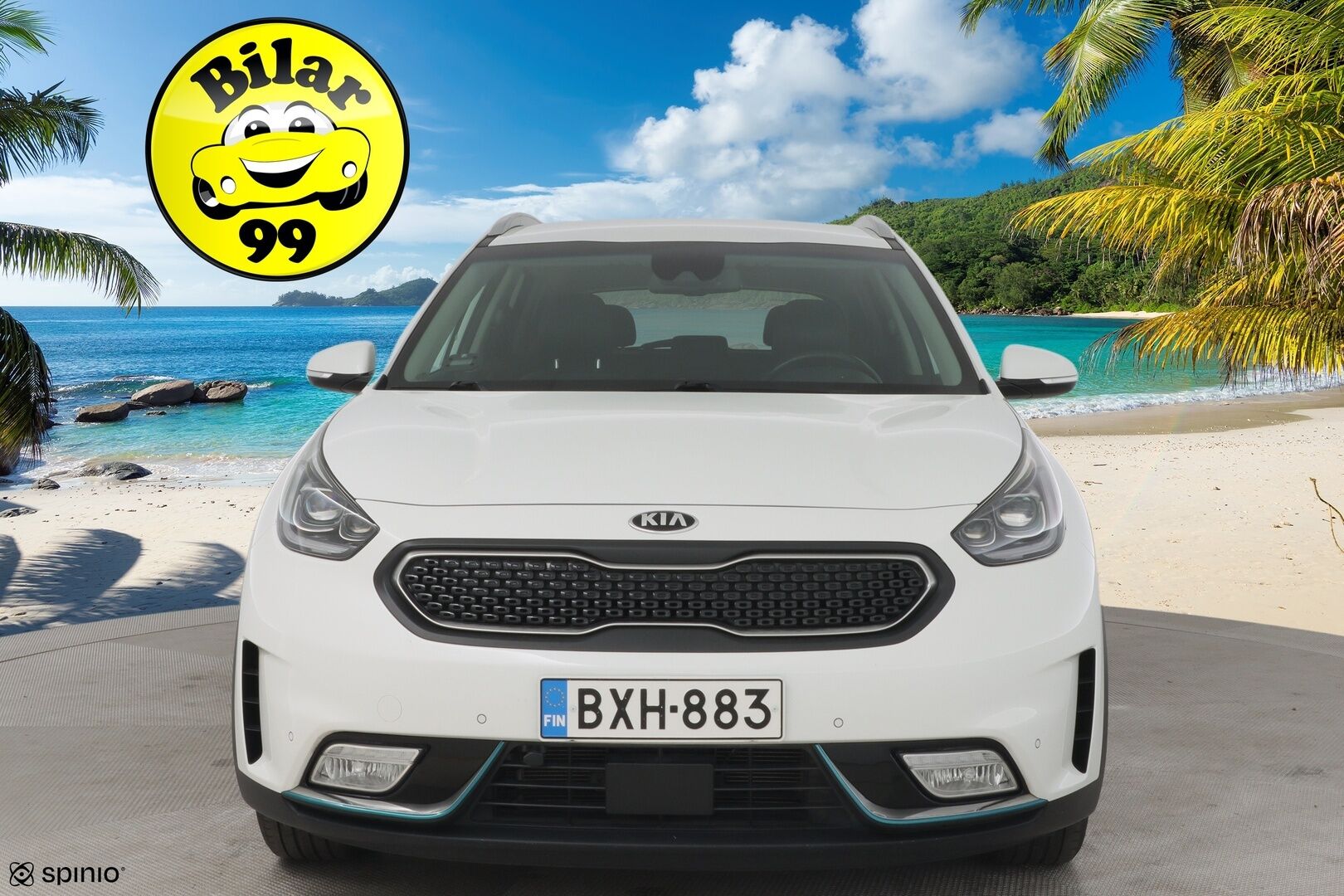 Kia Niro 2018 8.9 kWh P-HEV DCT 141hp ** Nahat / Lohko / P-Kamera / Sähköpenkki** - Kahdet hyvät renkaat kattavalla huoltohistorialla