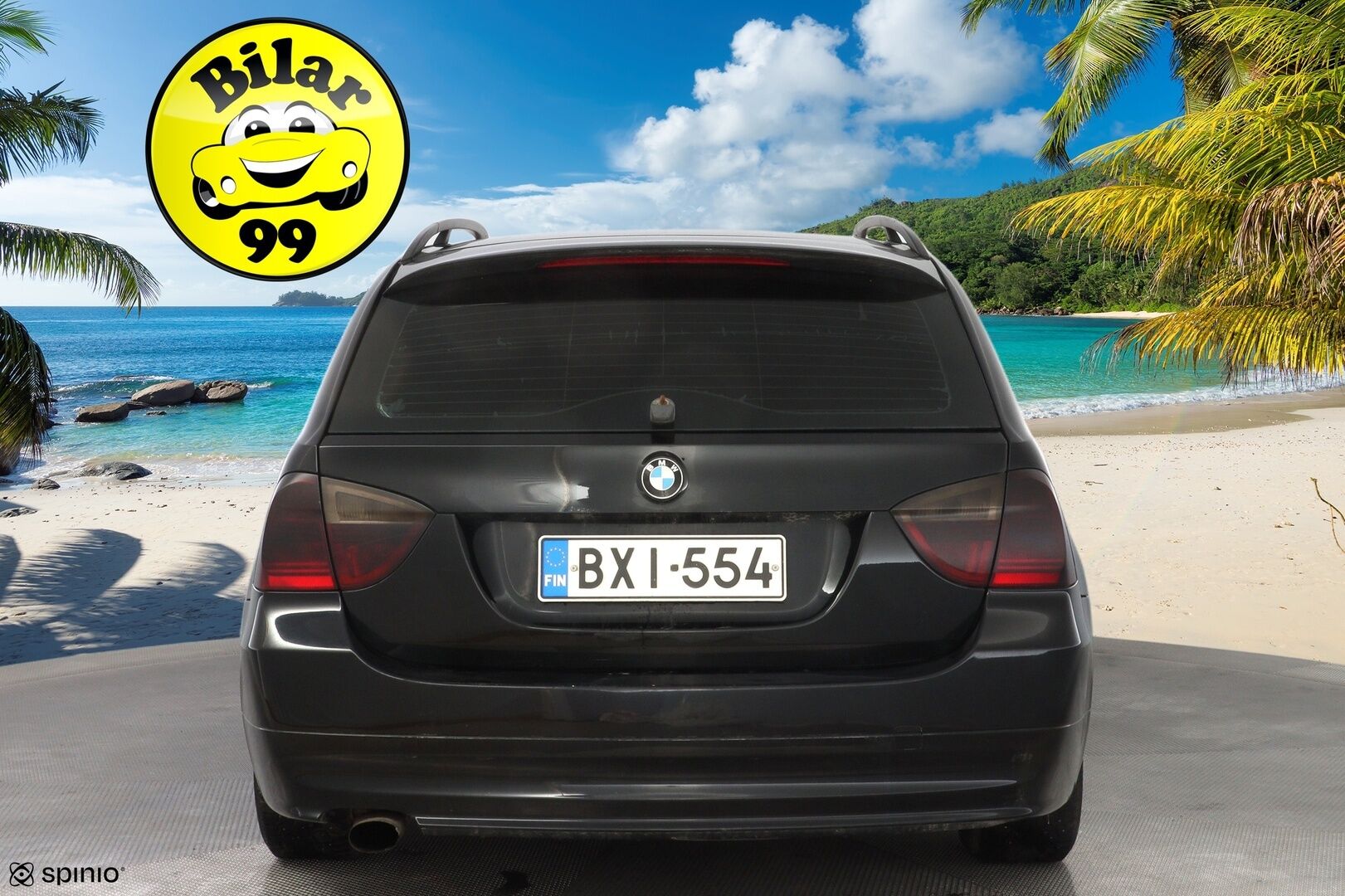 BMW 320 2008 E91 Touring * Tämä auto myydään YritysOutlet -valikoimasta vain yritykselle * - Kahdet vanteet / Särmä huoltohistoria / Seuraava katsastus 11 / 26