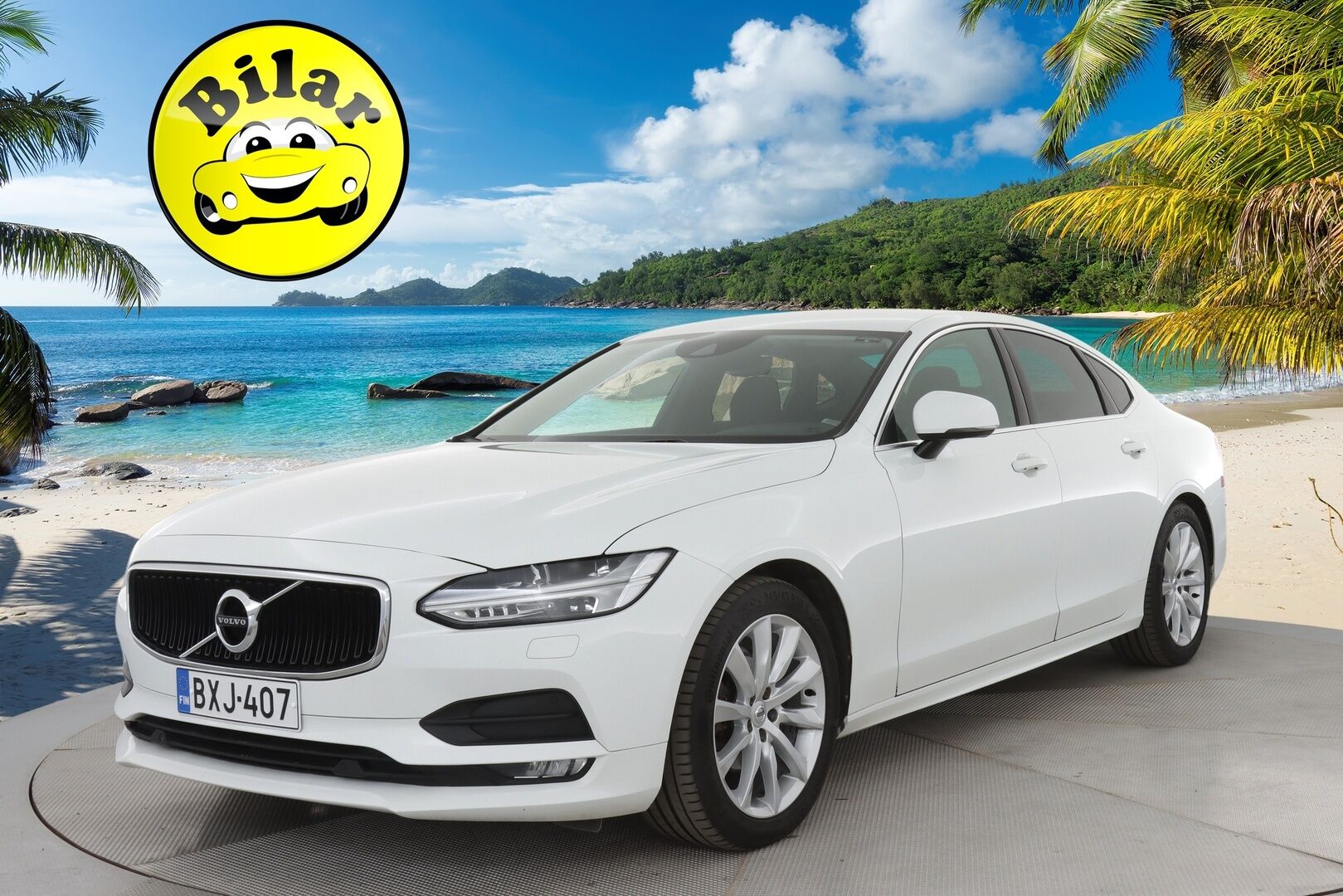 Volvo S90 2019 D3 Business aut * Pilot assist / Webasto / ACC / Navi / LED / Lämm. ohjauspyörä / Tutkat / S.Kontti * - * Suomi auto / Kahdet renkaat ja vanteet / kattavasti huollettu *