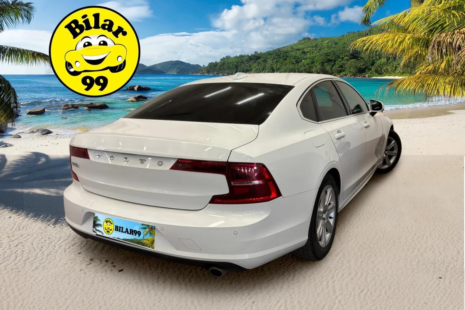 Volvo S90 2019 D3 Business aut * Pilot assist / Webasto / Navi / LED / Lämm. ohjauspyörä / Tutkat * - * Suomi auto / Kahdet renkaat ja vanteet / kattavasti huollettu *