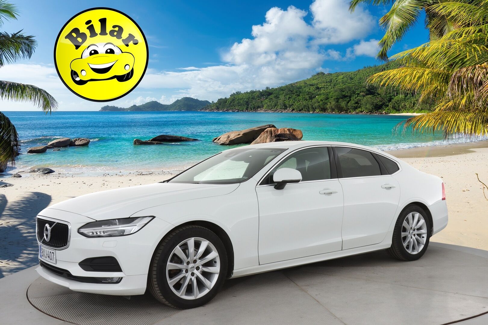 Volvo S90 2019 D3 Business aut * Pilot assist / Webasto / ACC / Navi / LED / Lämm. ohjauspyörä / Tutkat / S.Kontti * - * Suomi auto / Kahdet renkaat ja vanteet / kattavasti huollettu *