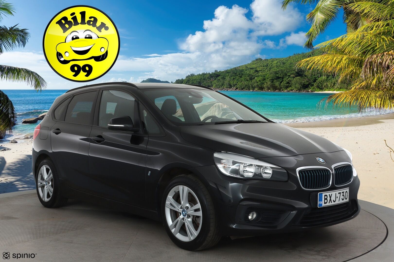 BMW 225 2017 F45 Active Tourer 225xe A **Vakkari / P.tutkat / Navi / Sporttipenkit / Ambient Lights** - Merkkihuollettu / Kahdet Renkaat