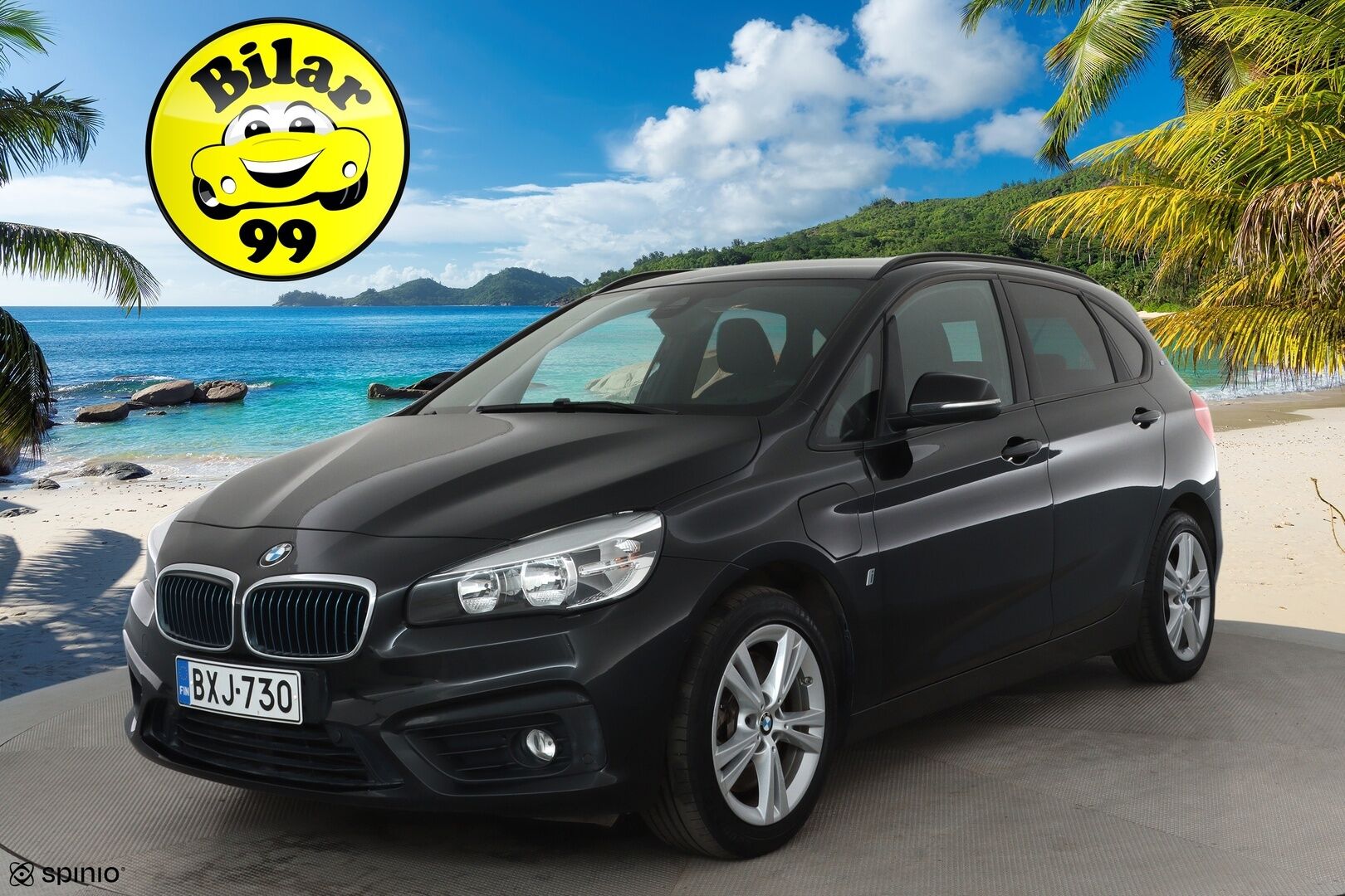 BMW 225 2017 F45 Active Tourer 225xe A **Vakkari / P.tutkat / Navi / Sporttipenkit / Ambient Lights** - Merkkihuollettu / Kahdet Renkaat