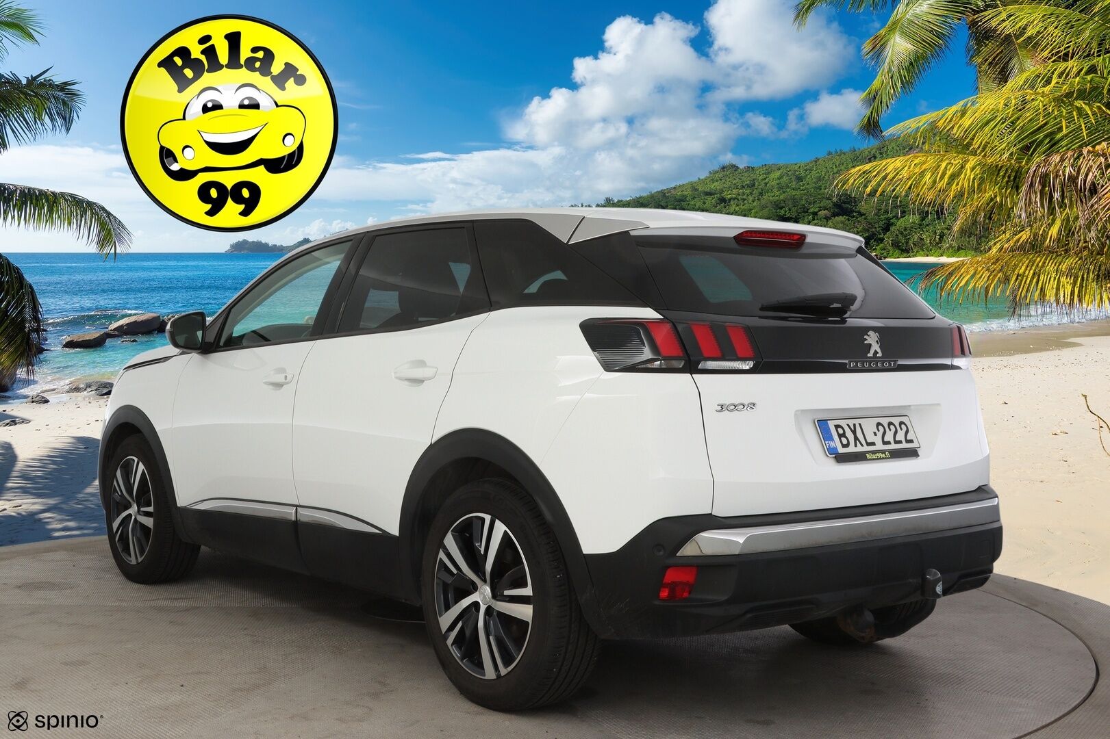 Peugeot 3008 2019 Allure PureTech 130 EAT8-automaatti * / Blis / Vetokoukku / Keyless / Muistipenkki / Sähkökontti / - Tyylikäs & pieni kulutuksinen / Varusteita löytyy / Jakopää tehty / Juuri huollettu & katsastettu valmiina ajoon /  