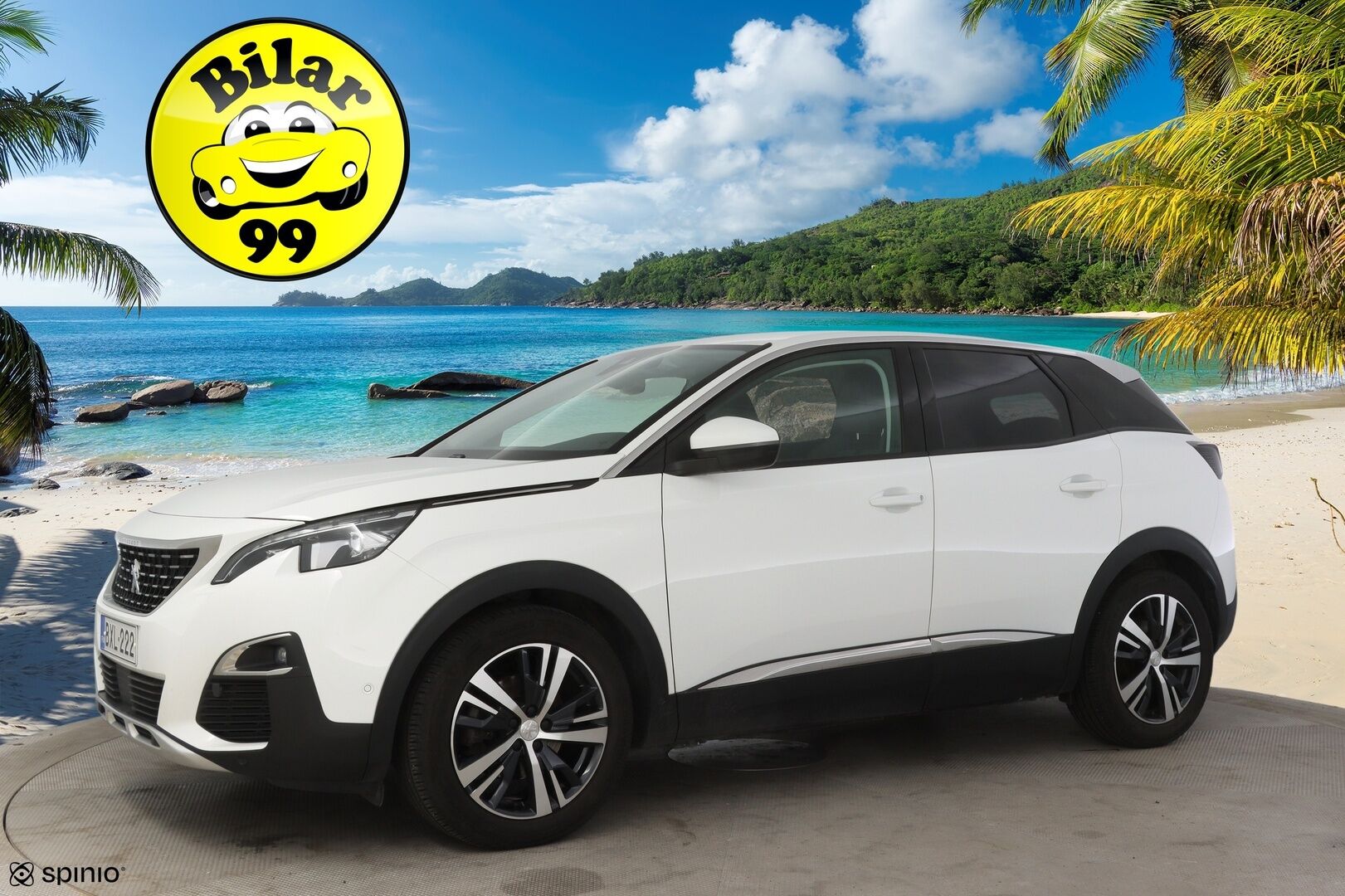 Peugeot 3008 2019 Allure PureTech 130 EAT8-automaatti * / Blis / Vetokoukku / Keyless / Muistipenkki / Sähkökontti / - Tyylikäs & pieni kulutuksinen / Varusteita löytyy / Jakopää tehty / Juuri huollettu & katsastettu valmiina ajoon /  