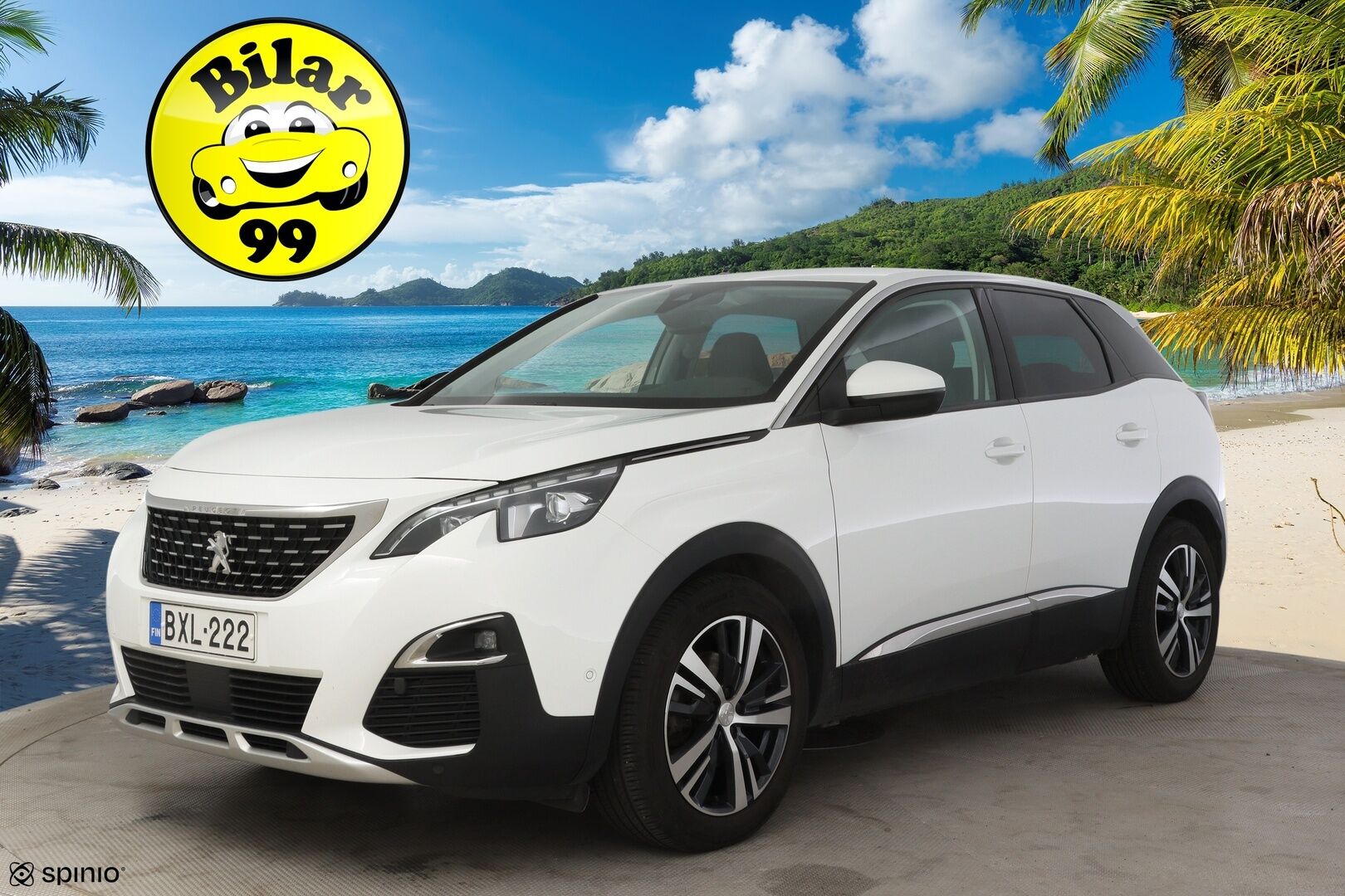 Peugeot 3008 2019 Allure PureTech 130 EAT8-automaatti * / Blis / Vetokoukku / Keyless / Muistipenkki / Sähkökontti / - Tyylikäs & pieni kulutuksinen / Varusteita löytyy / Jakopää tehty / Juuri huollettu & katsastettu valmiina ajoon /  
