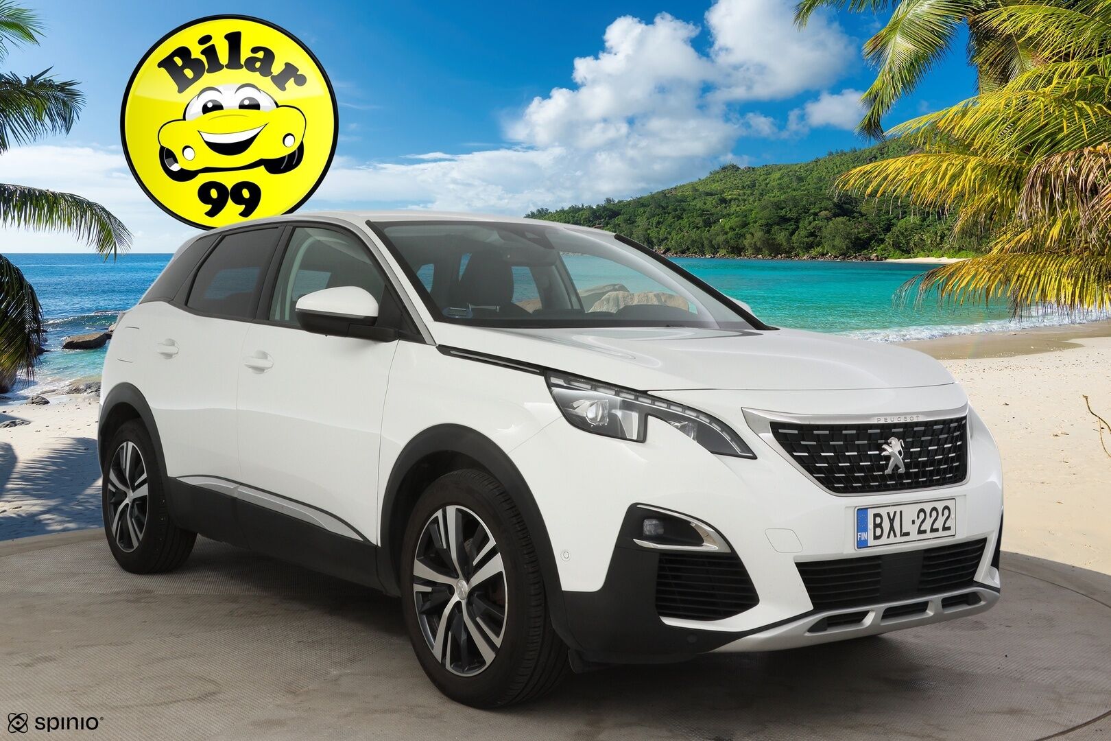 Peugeot 3008 2019 Allure PureTech 130 EAT8-automaatti * / Blis / Vetokoukku / Keyless / Muistipenkki / Sähkökontti / - Tyylikäs & pieni kulutuksinen / Varusteita löytyy / Jakopää tehty / Juuri huollettu & katsastettu valmiina ajoon /  