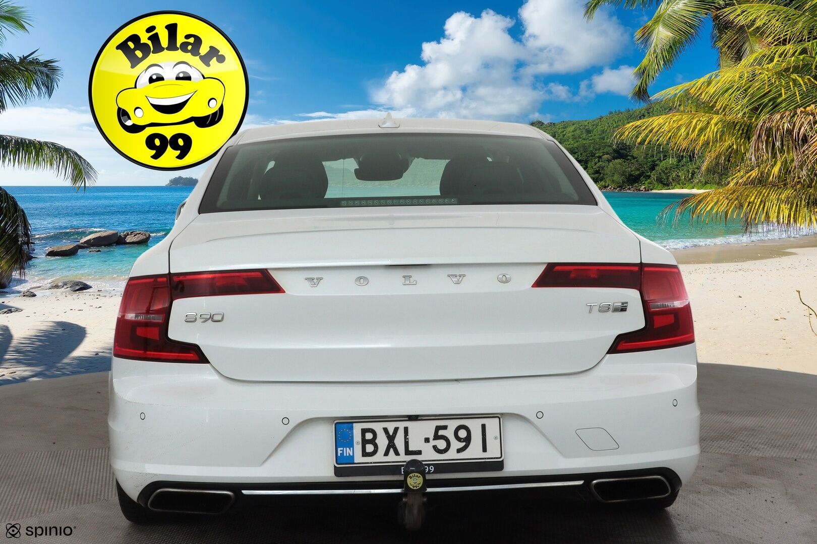 Volvo S90 2018 T8 AWD Business Inscription aut * ACC / P.kamera / Full LED / Navi / Muistipenkki / Lasikattoluukku / KeylessGo / Webasto / Koukku * - Kahdet renkaat aluvanteilla - HULLU BLACKWEEK KORKOTARJOUS 2,49%