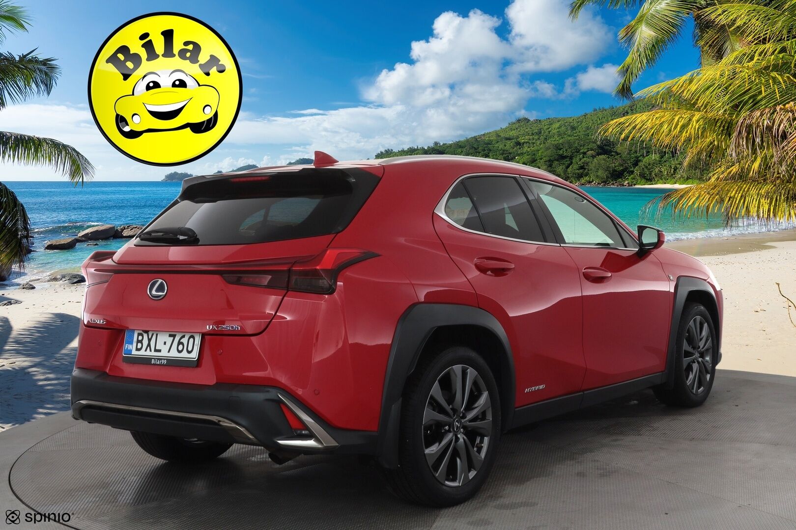 Lexus UX 2019 250h AWD F Sport - | ACC | HUD | Sähköpenkit | Nahka-alcantara | Keyless | P.kamera | Lämm. ohjauspyörä | Sähkökontti | Merkkihuollot | 
