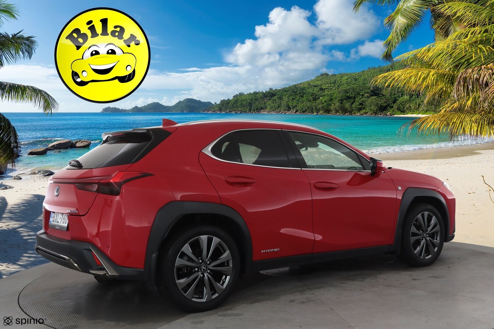 Lexus UX 2019 250h AWD F Sport - | ACC | HUD | Sähköpenkit | Nahka-alcantara | Keyless | P.kamera | Lämm. ohjauspyörä | Sähkökontti | Merkkihuollot | 